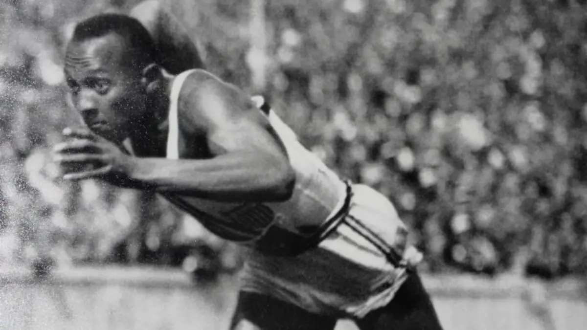 Jesse Owens schrieb 1936 in Berlin Geschichte. Foto: Soeren Stache