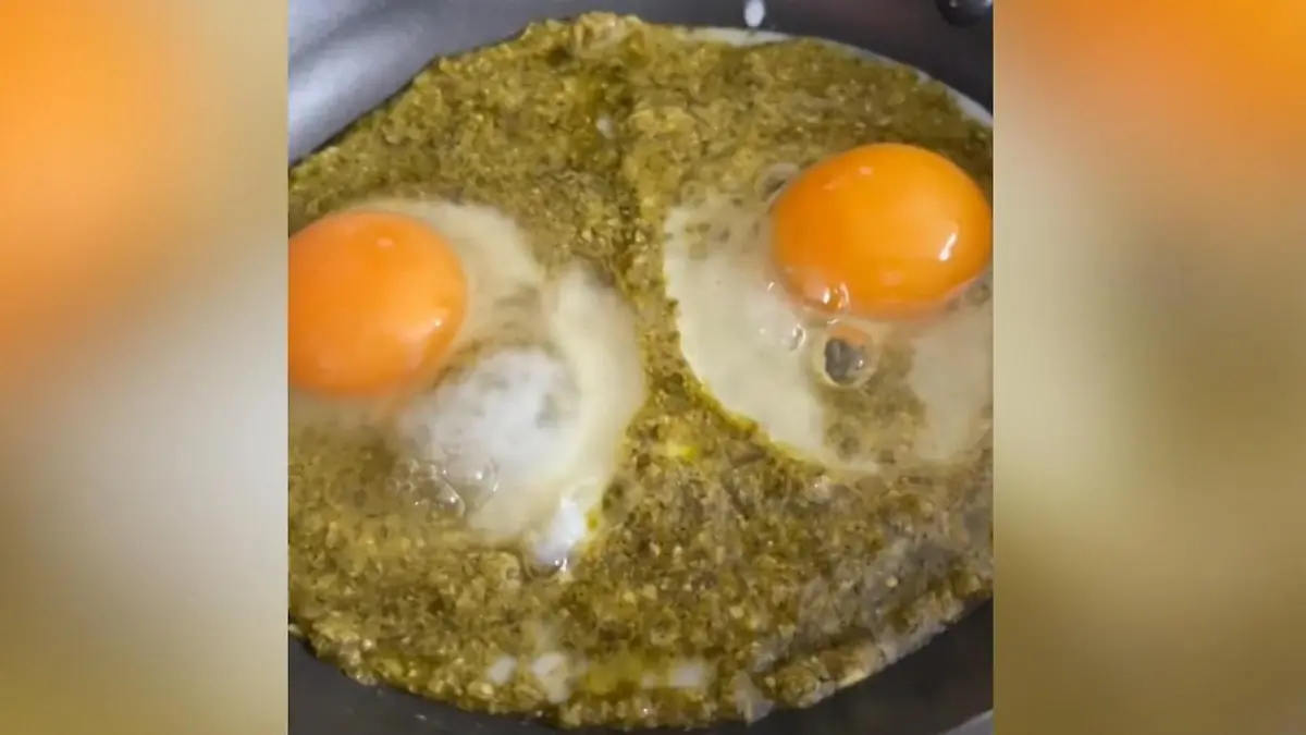 Diese Pesto-Eier sind der neueste Frühstückstrend So einfach geht's!
