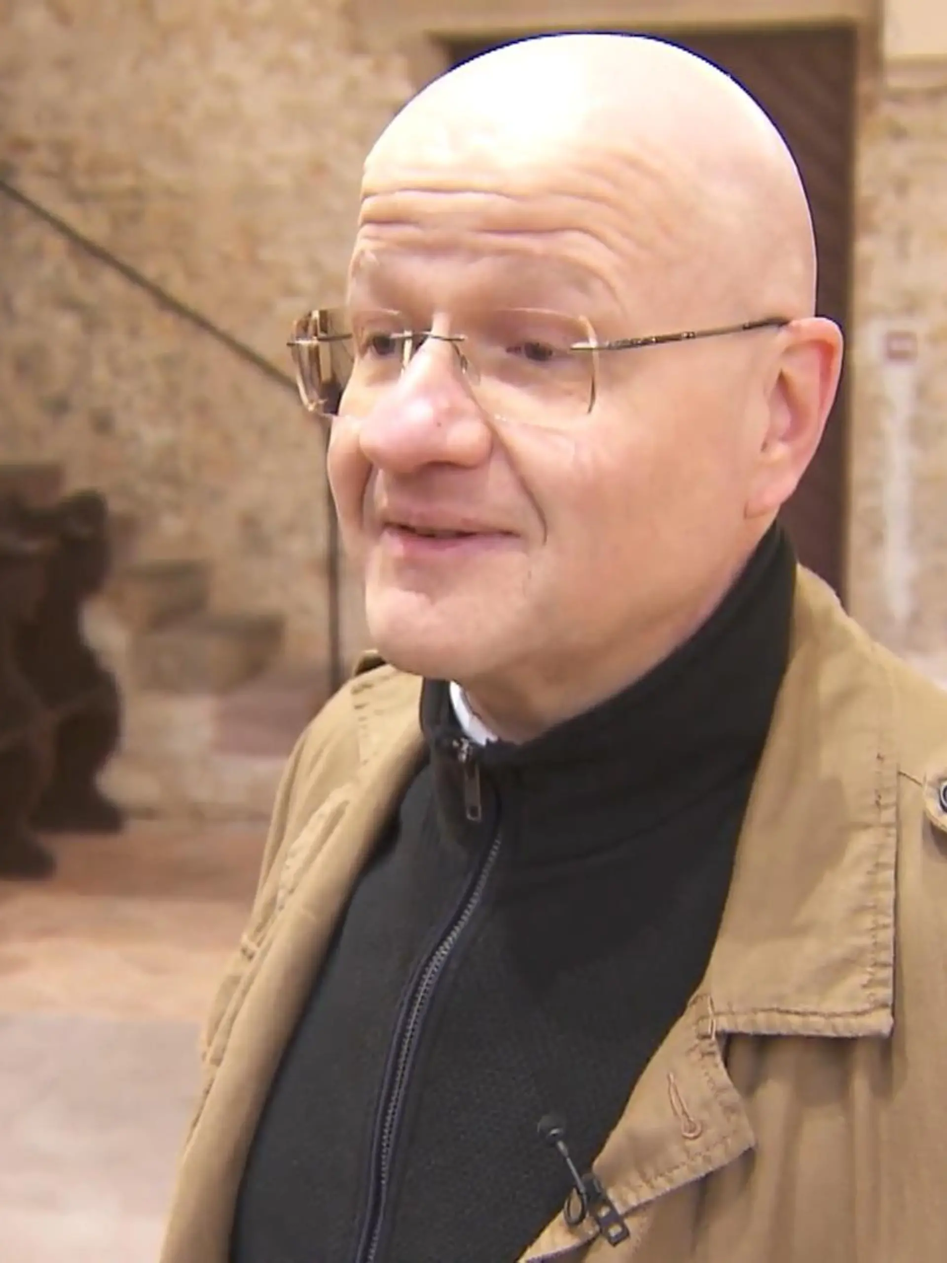 Die Tanzeinlage war Teil einer Aufführung in der Kirche.