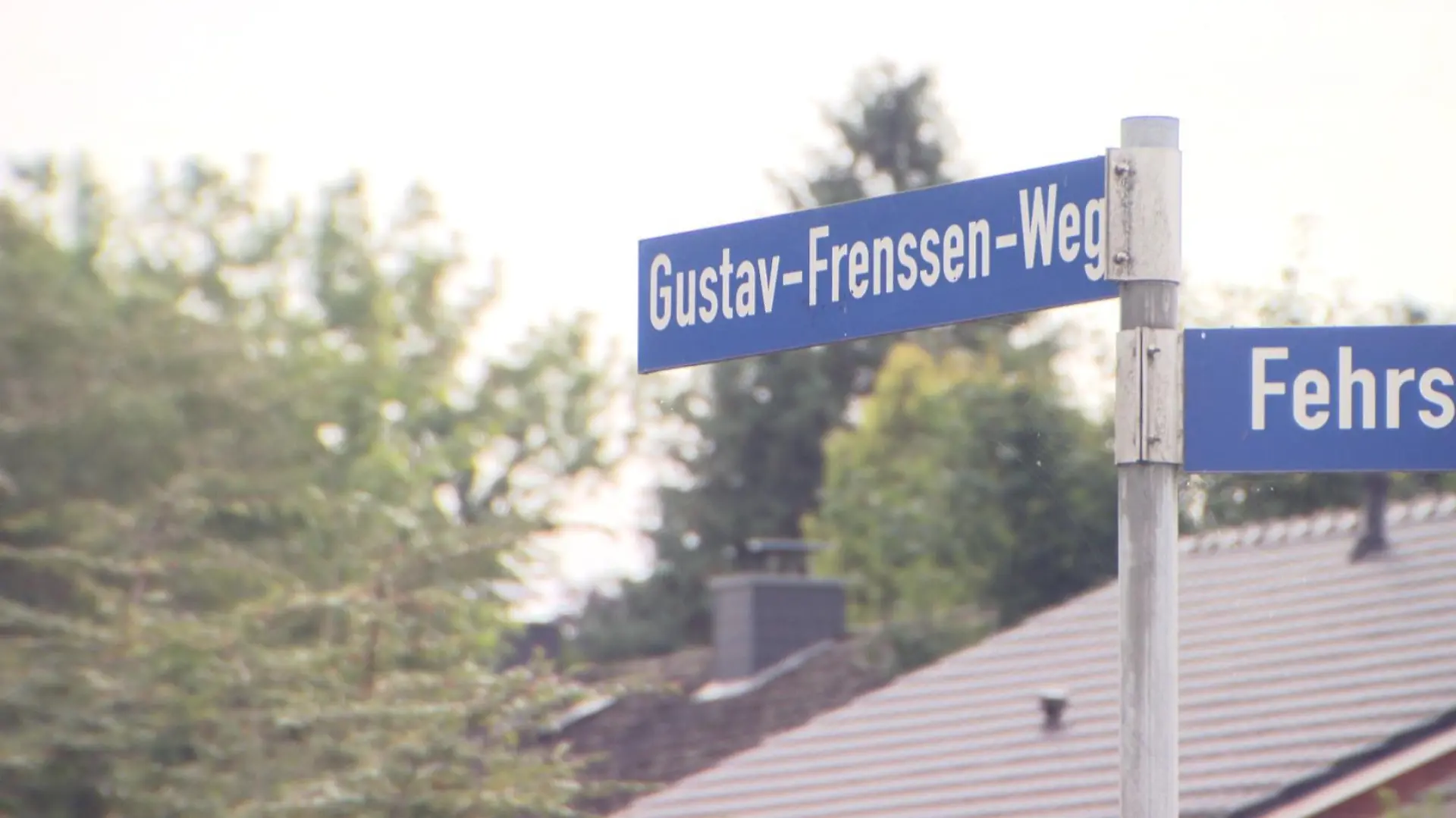 Vergangenes Jahr wurde aus dem Gustav-Frenssen-Weg der Hilda-Kühl-Weg.