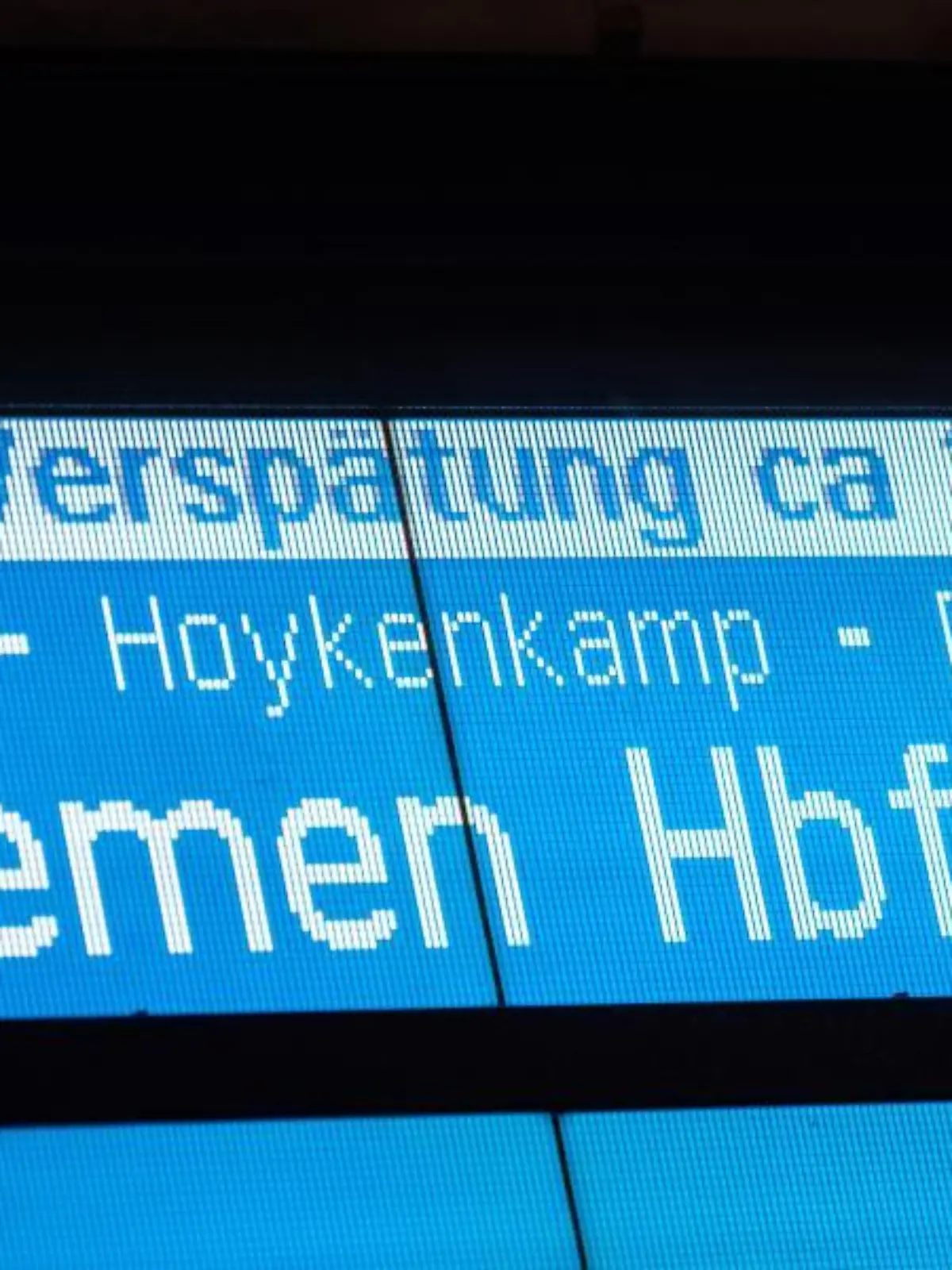 Zugverspätung