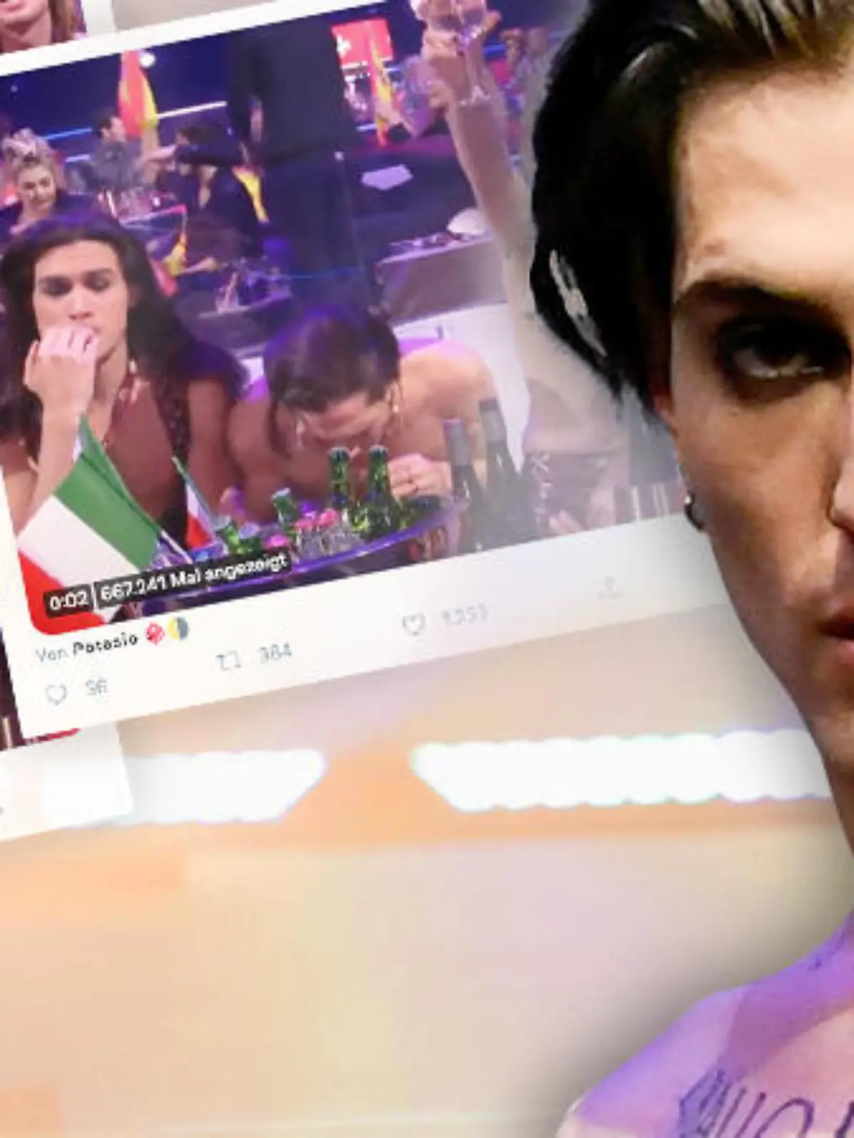 Damiano David steckt inmitten eines Drogen-Skandals beim ESC.