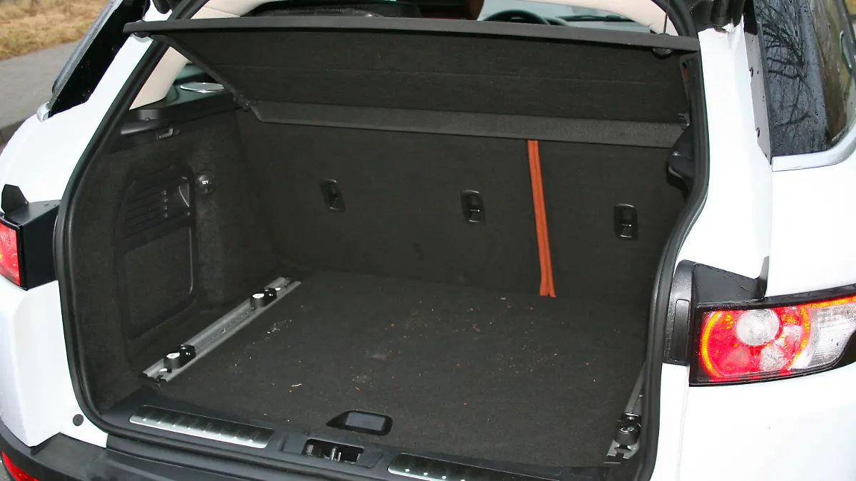 Evoque Kofferraum