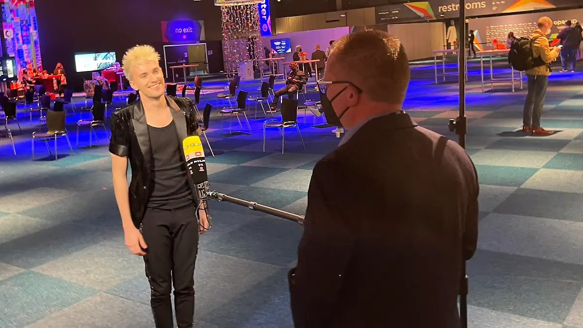 Jendrik Sigwart steht beim ESC 2021 für Deutschland auf der Bühne.