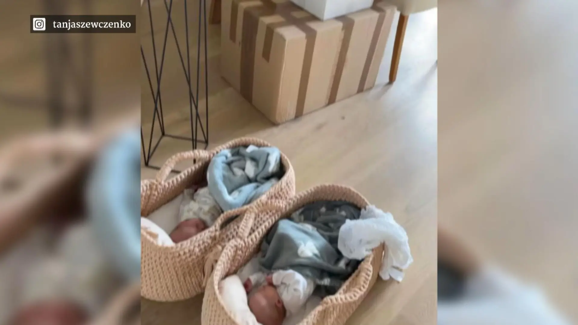 Tanja Szewczenko endlich zu Hause Zuckersüß im Doppelpack