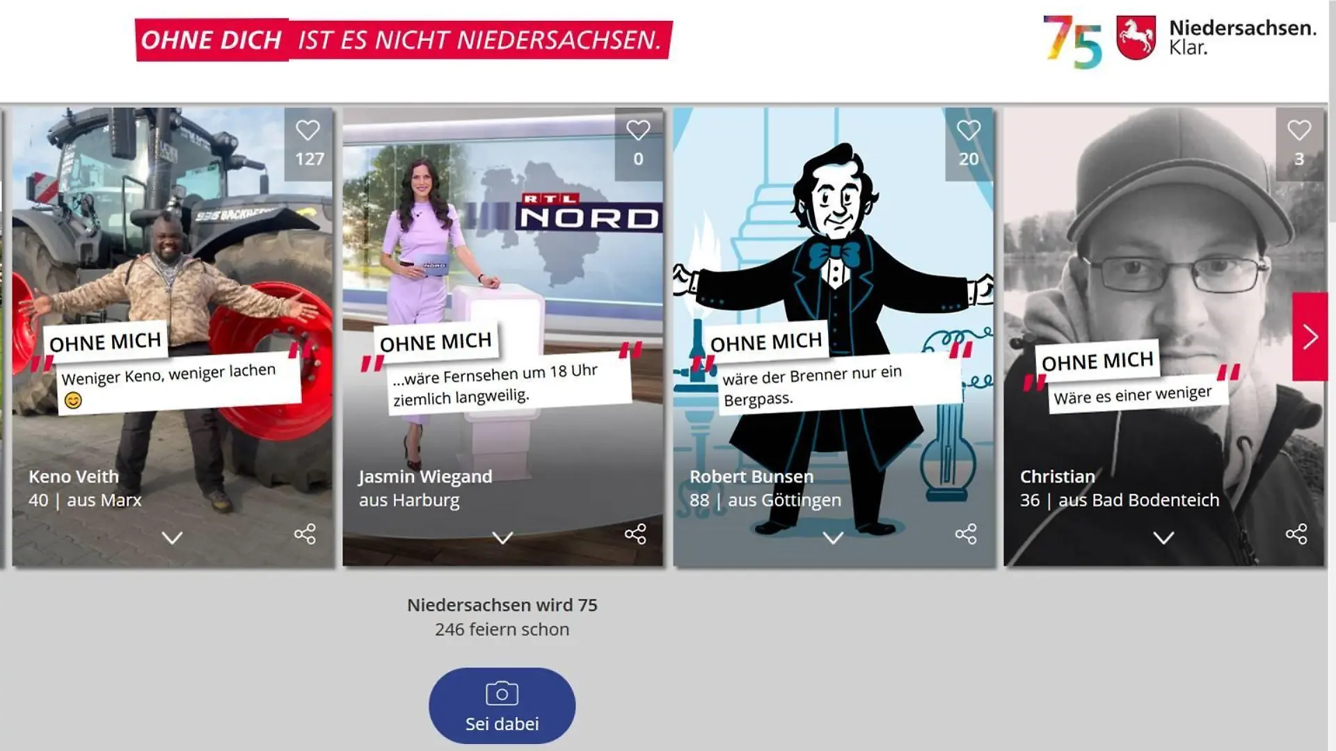 Moderatorin Jasmin Wiegand ist auch dabei