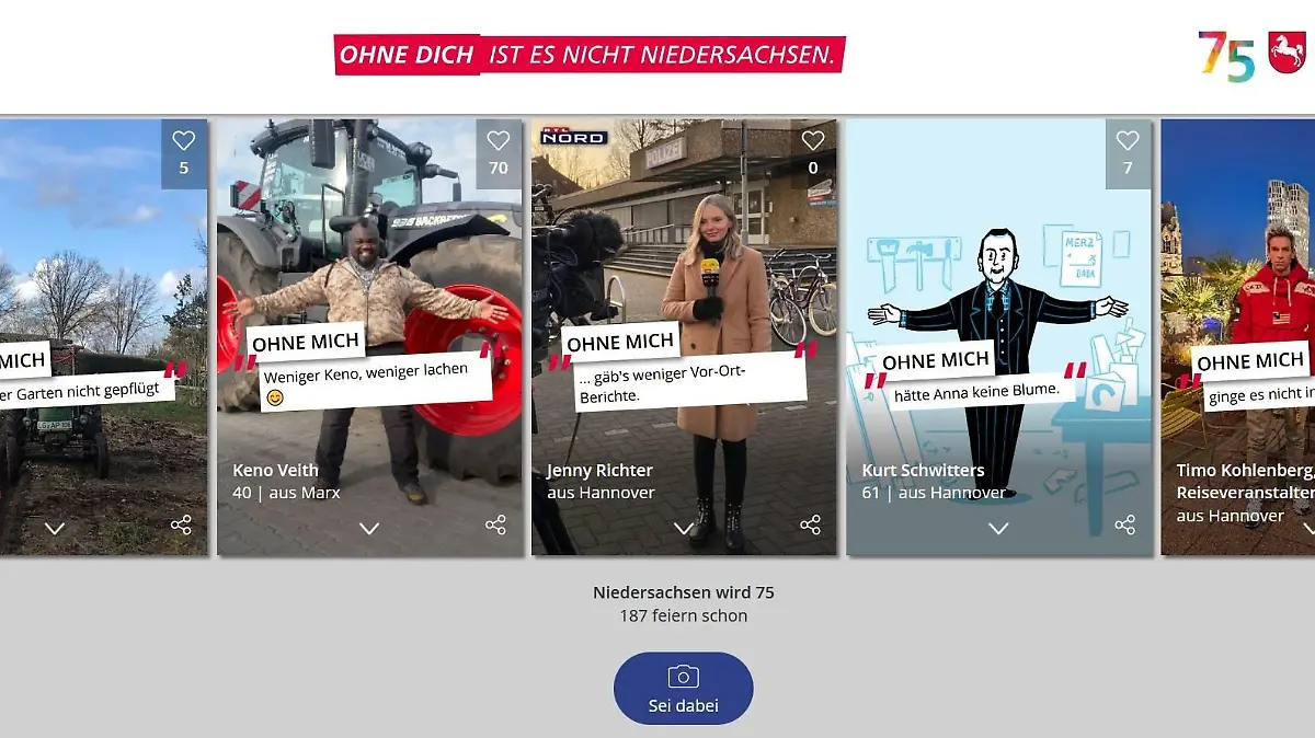 Auch RTL Nord Reporterin Jenny macht bei der digitalen Menschenkette mit.