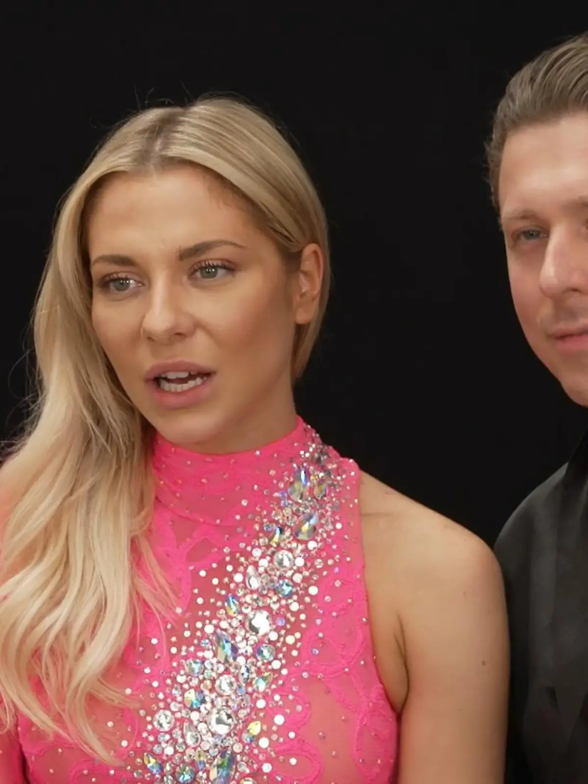 Valentina Pahde und Profitänzer Valentin Lusin sind vor dem "Let's Dance"-Halbfinale sehr aufgeregt.