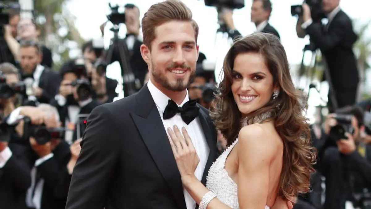Kevin Trapp und Izabel Goulart in Cannes