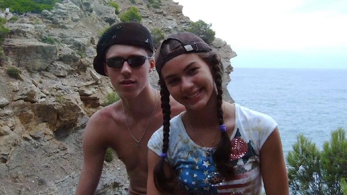 Valentin und Renata als Jugendliche