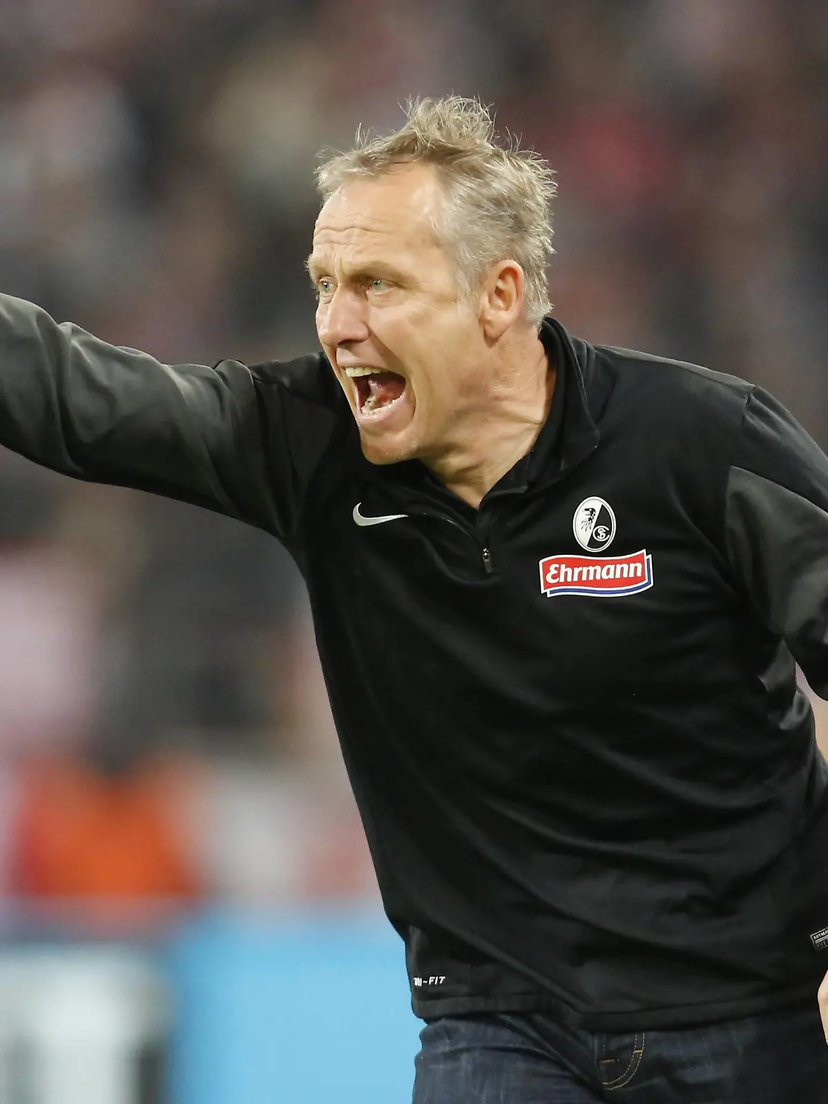 Trainer Christian Streich (SC Freiburg) gibt Anweisungen 1. FC Koeln vs SC Freiburg, Fussball, 1.Bundesliga, 02.11.2014 , EP_JSE

team manager Christian Coup SC Freiburg gives Instructions 1 FC Cologne vs SC Freiburg Football 1 Bundesliga 02 11 2014