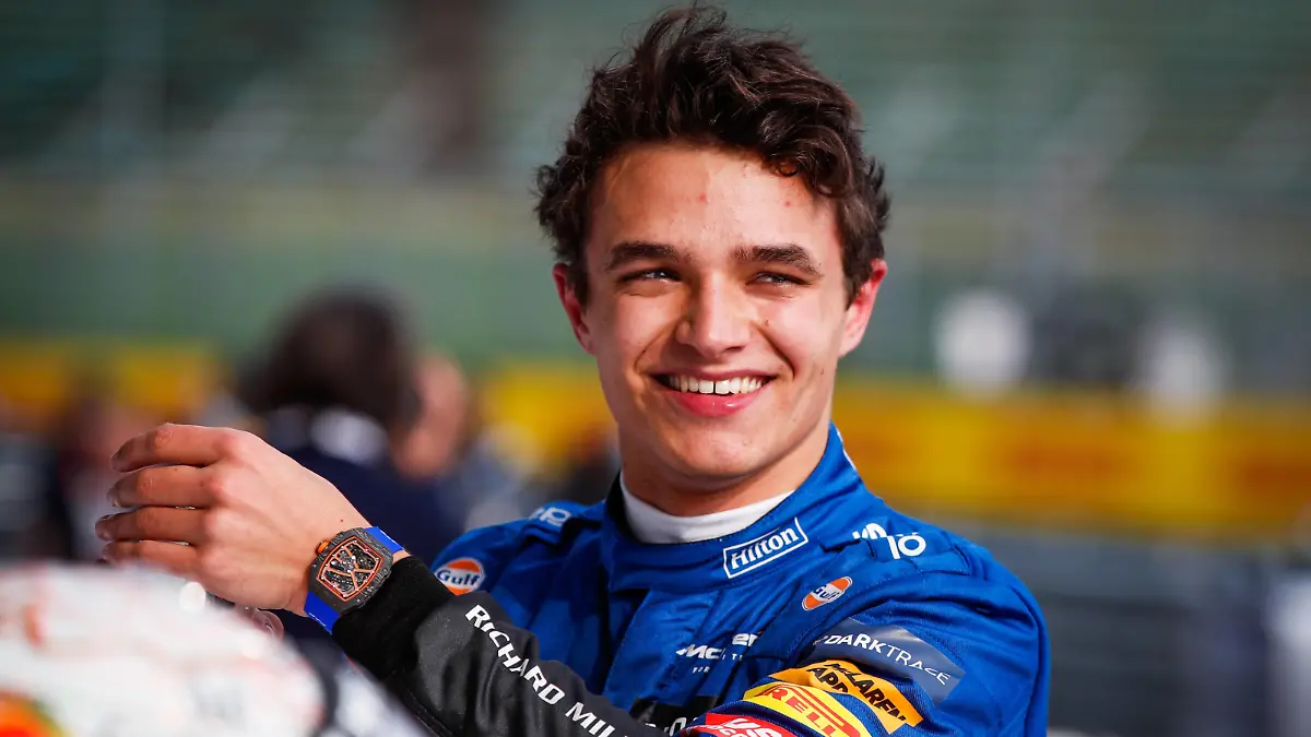 NORRIS Lando gbr, McLaren MCL35M, portrait during the Formula 1 Pirelli Gran Premio Del Made In Italy E Dell Emilia Romagna 2021 from April 16 to 18, 2021 on the Autodromo Internazionale Enzo e Dino Ferrari, in Imola, Italy - FORMULE 1 : Grand prix Emilie Romagne - Imola - Course - 18/04/2021 DPPI/Panoramic PUBLICATIONxNOTxINxFRAxITAxBEL 
