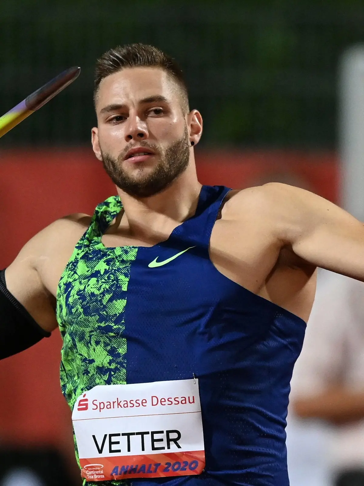 ARCHIV - 08.09.2020, Sachsen-Anhalt, Dessau-Roßlau: Leichtathletik: Internationales Meeting im Paul-Greifzu-Stadion, Speerwurf, Männer. 
Speerwerfer Johannes Vetter ist ein Kandidat für die Wahl zum «Sportler des Jahres». (zu dpa: Freie Parkplatzwahl - «Sportler des Jahres» fast ohne Gäste) Foto: Hendrik Schmidt/dpa-Zentralbild/dpa +++ dpa-Bildfunk +++