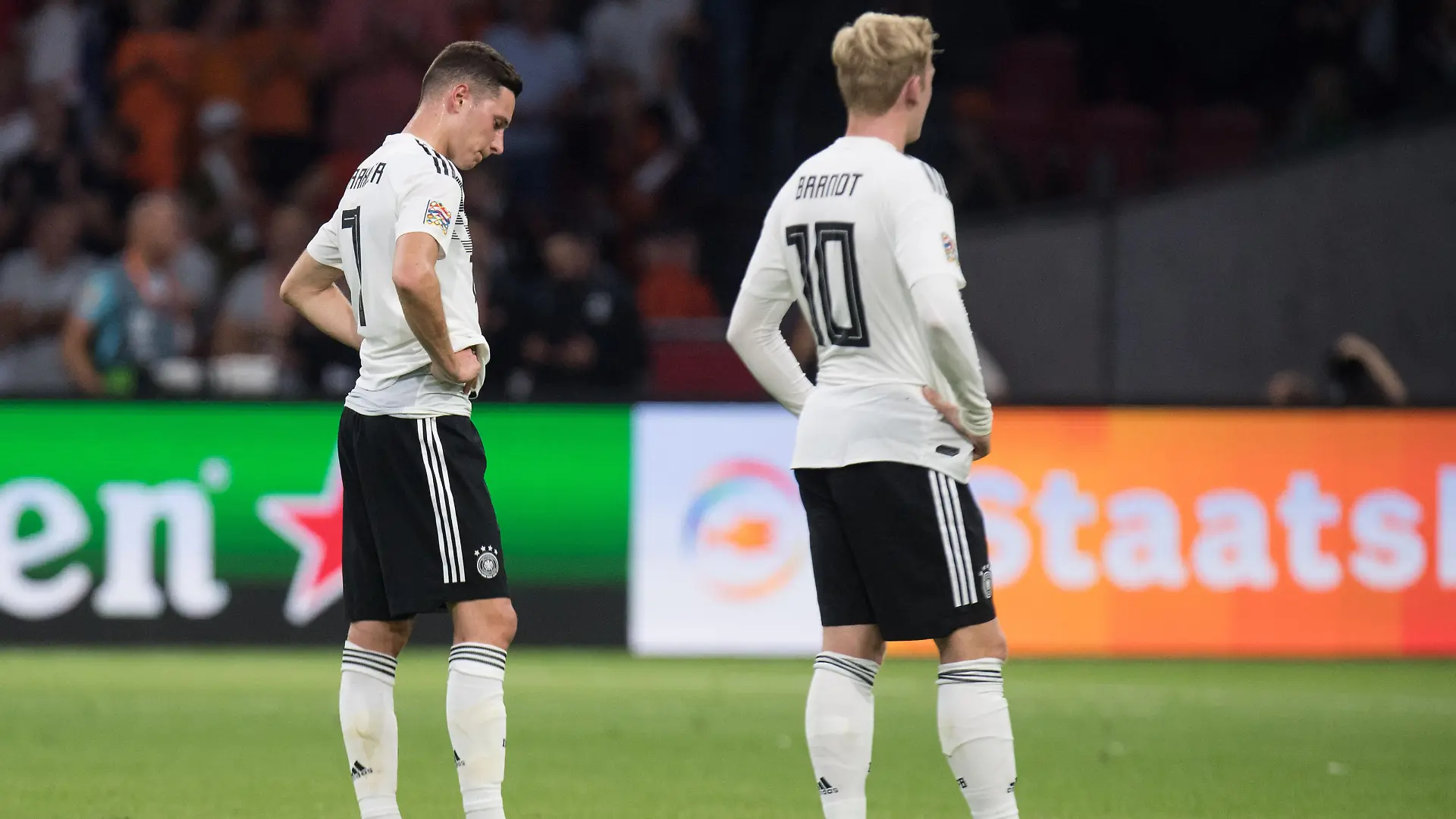 Julian Draxler und Julian Brandt