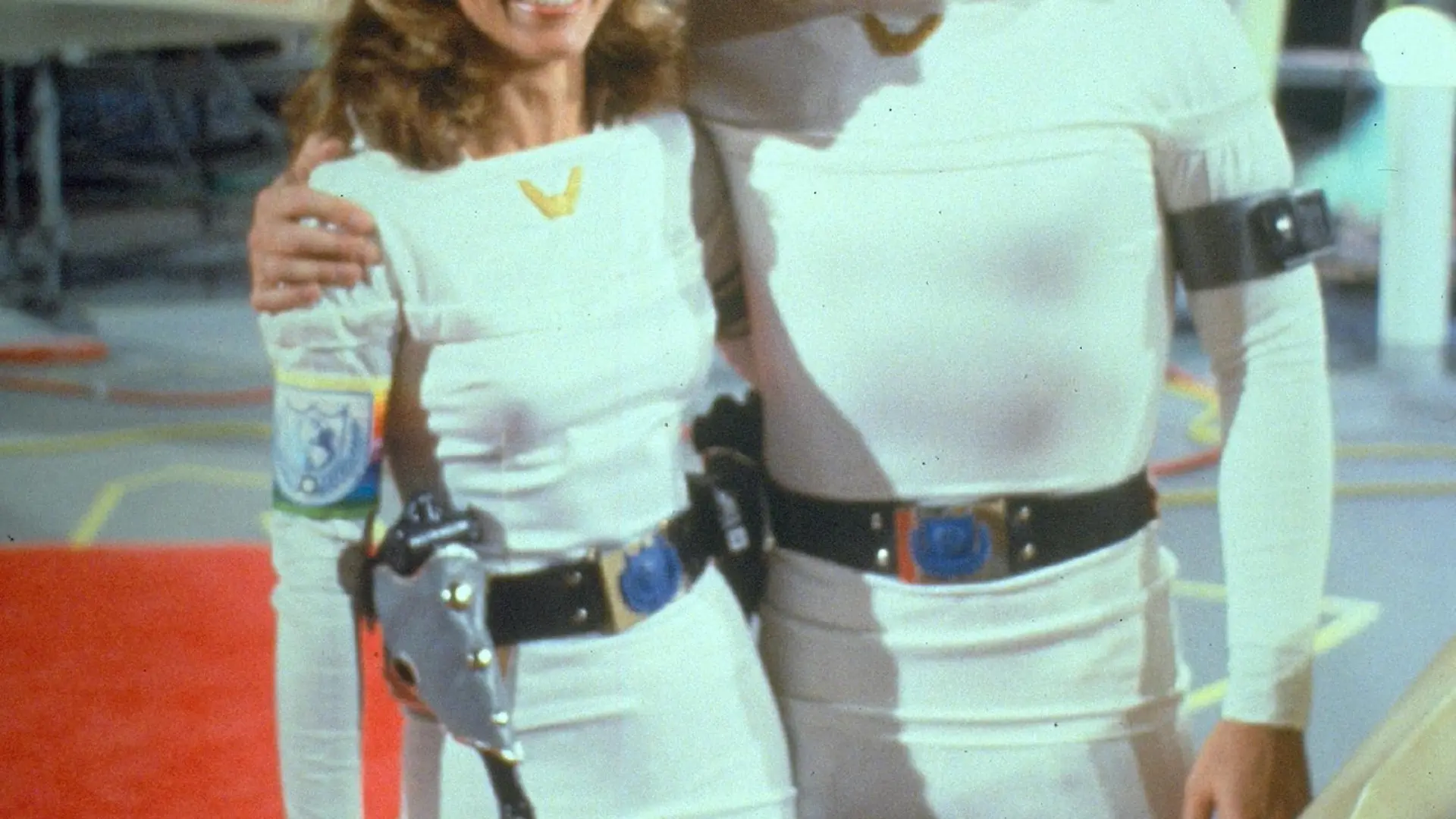 Col. Wilma Deering (Erin Gray) und Capt. William "Buck" Rogers (Gil Gerard)