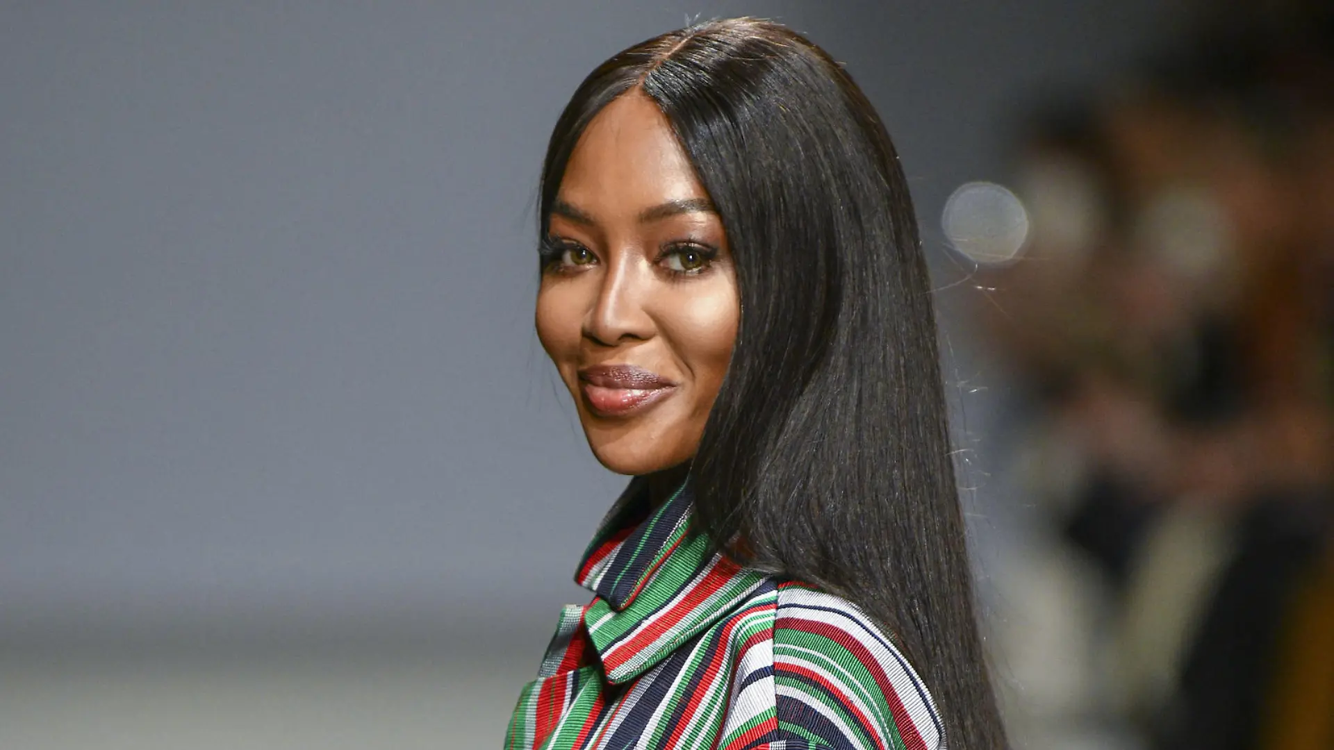 ARCHIV - 24.02.2020, Frankreich, Paris: Model Naomi Campbell präsentiert die Herbst/Winter Damenkollektion 2020/21 von Kenneth Ize. (zu dpa "Supermodel, Wohltäterin und Diva: Naomi Campbell wird 50") Foto: Fashionpps/ZUMA Wire/dpa +++ dpa-Bildfunk +++