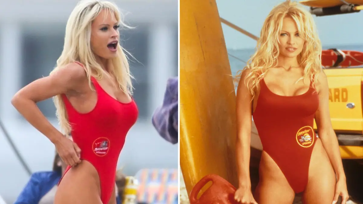 Lily James und Pamela Anderson