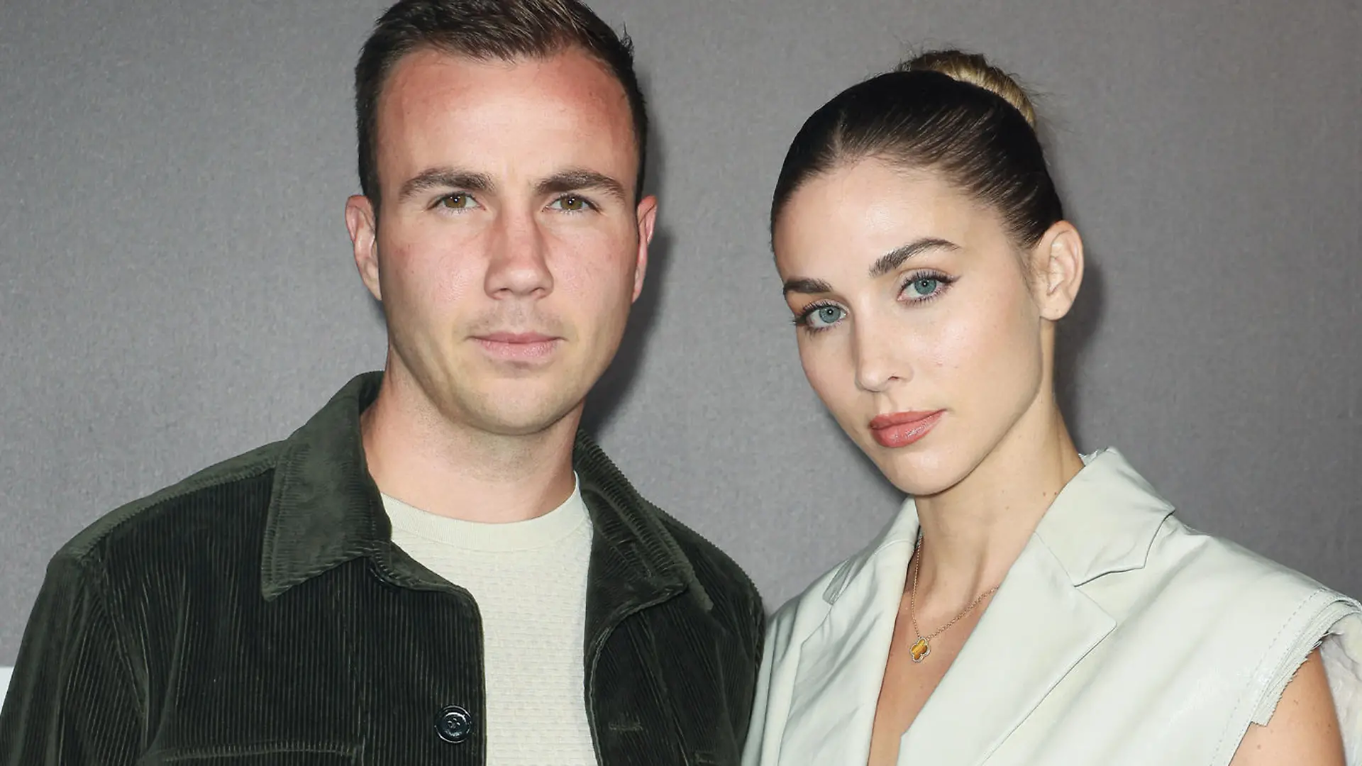 Ann-Kathrin Broemmel, Mario Goetze attends the Hugo Boss fashion show during Milan Fashion Week Womenswear Spring/Summer 2023 in Milan, Italy on September 22, 2022. Photo by Marco Piovanotto/ABACAPRESS.COM