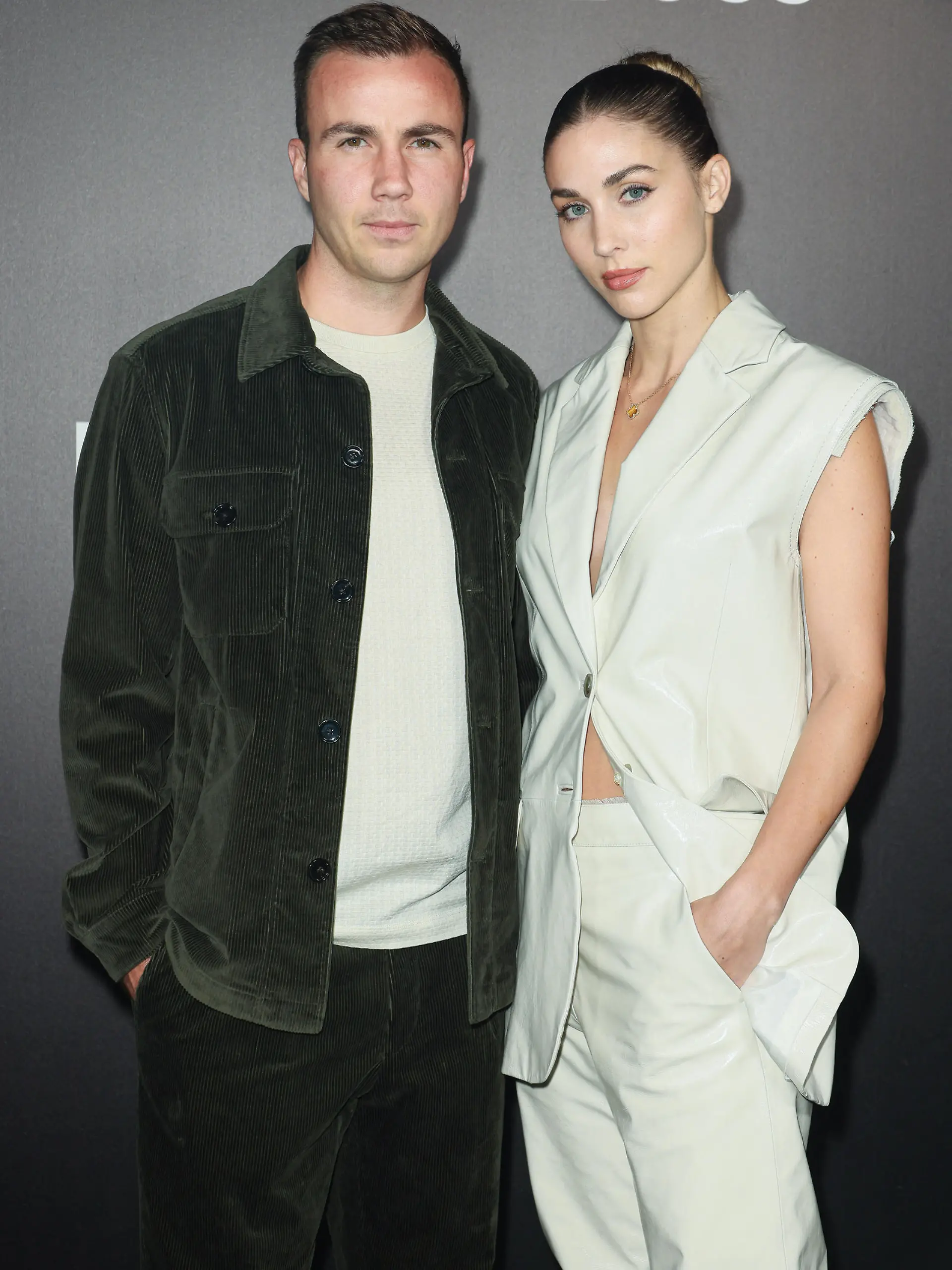 Ann-Kathrin Broemmel, Mario Goetze attends the Hugo Boss fashion show during Milan Fashion Week Womenswear Spring/Summer 2023 in Milan, Italy on September 22, 2022. Photo by Marco Piovanotto/ABACAPRESS.COM
