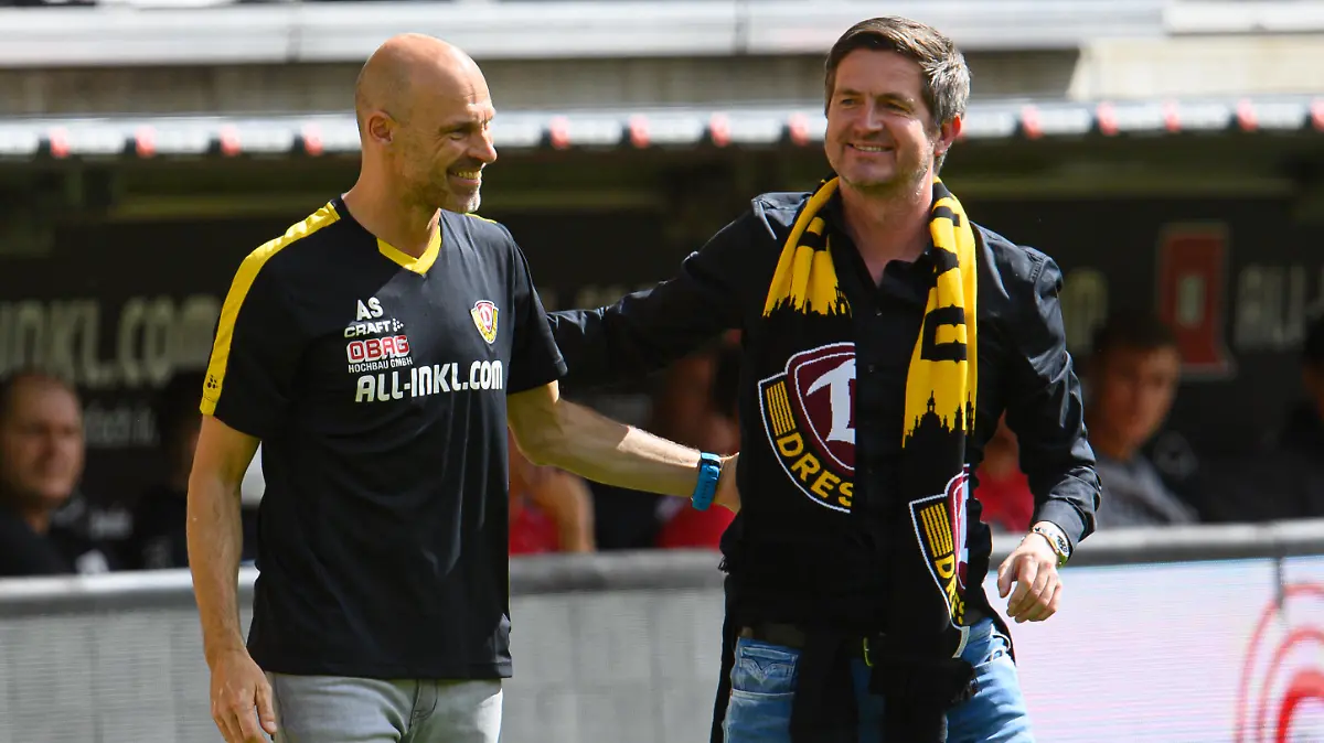 Fußball: 3. Liga, SG Dynamo Dresden - Türkgücü München, 37. Spieltag, im Rudolf-Harbig-Stadion.