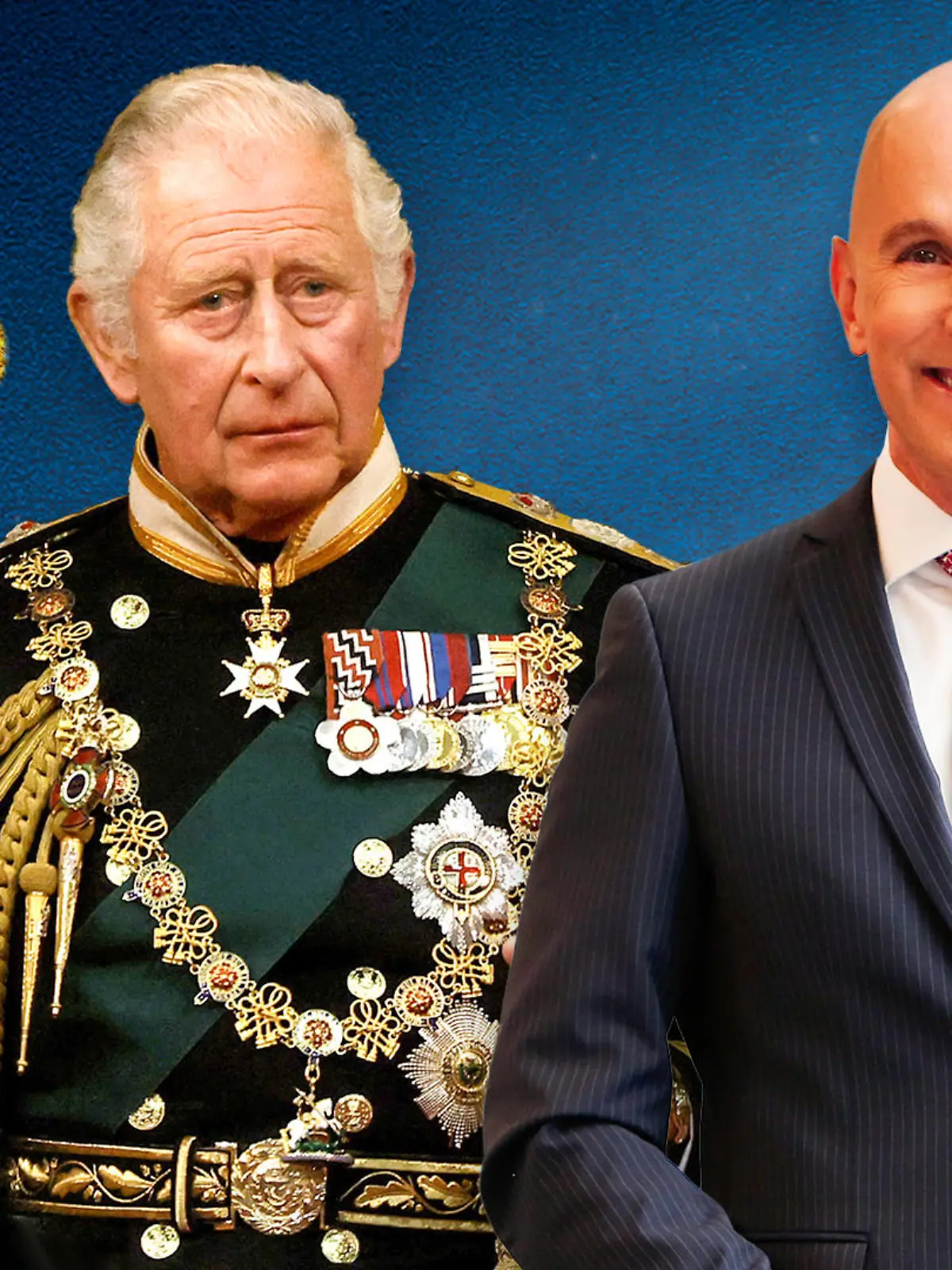 König Charles und Michael Begasse