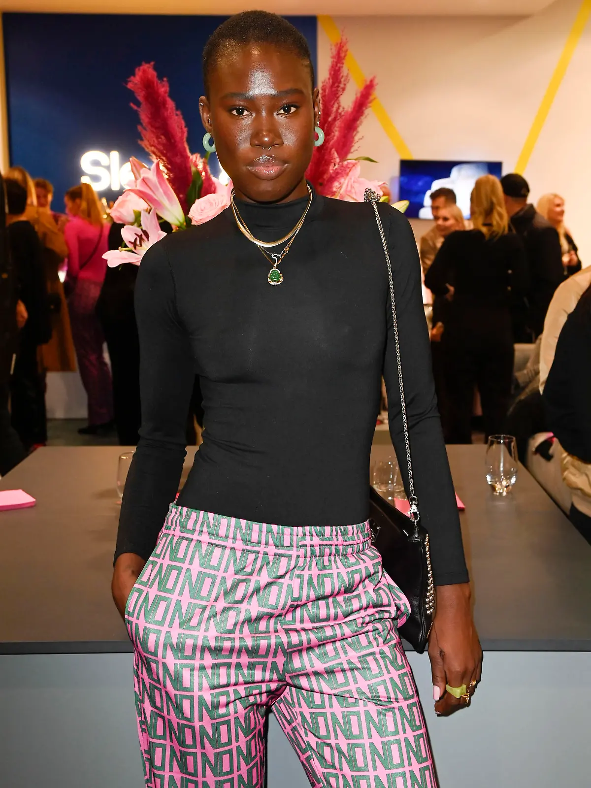 Aminata Sanogo beim Launch des Fashionlabels N.O von Natascha Ochsenknecht im N.O Pop Up Store im Sleep 8 im Alexa. Berlin, 02.11.2021