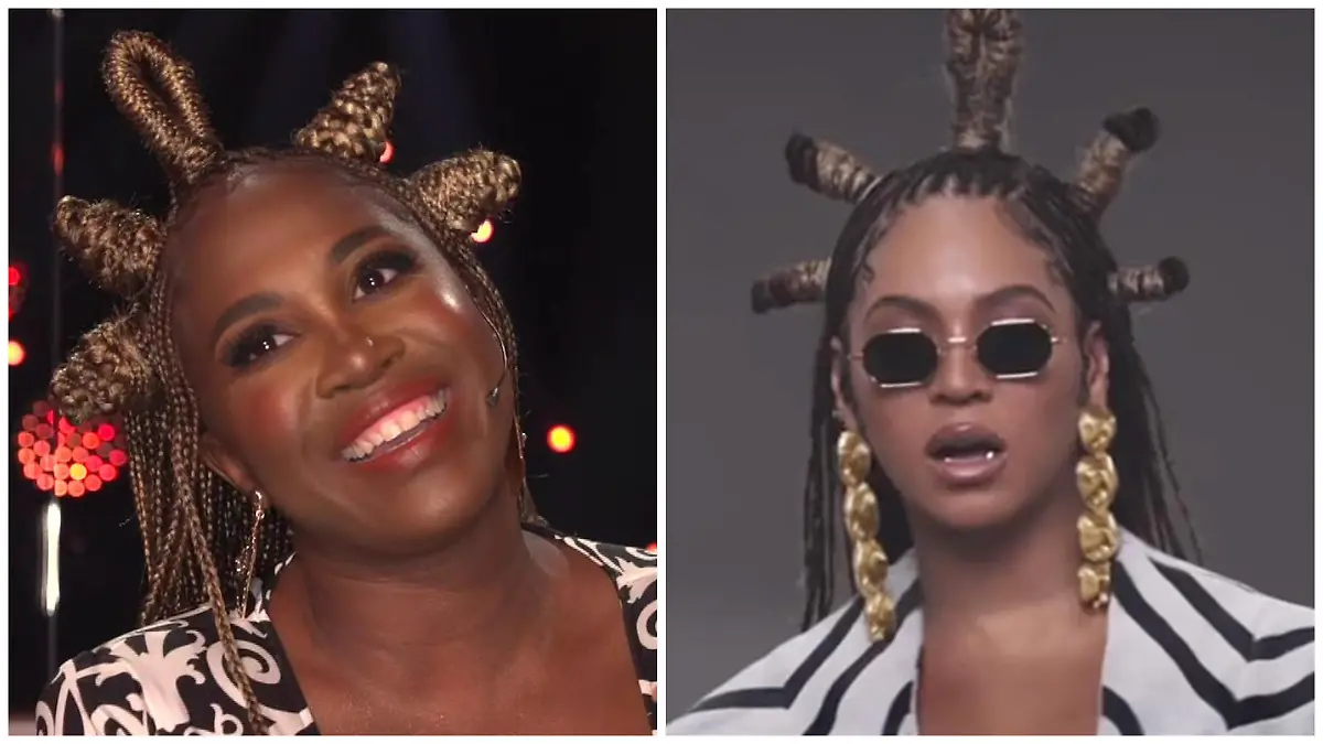 Das steckt hinter Motsis Beyoncé-Gedächtnis-Frisur Sie will ein Vorbild für ihre Tochter sein