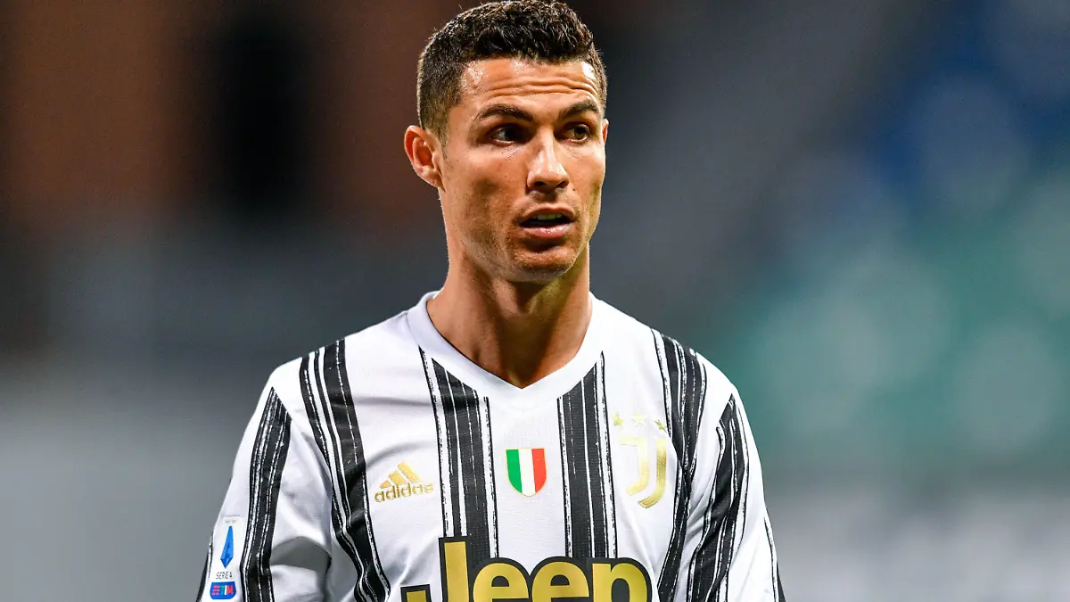 12.05.2021, Italien, Reggio Emilia: Fußball: Italien, Serie A, 36. Spieltag, Sassuolo Calcio - Juventus Turin. Turins Cristiano Ronaldo . (zu dpa: «Agent: Ronaldo kehrt trotz Mutterwunsch nicht nach Lissabon zurück ») Foto: Alessio Marini/LPS via ZUMA Wire/dpa +++ dpa-Bildfunk +++