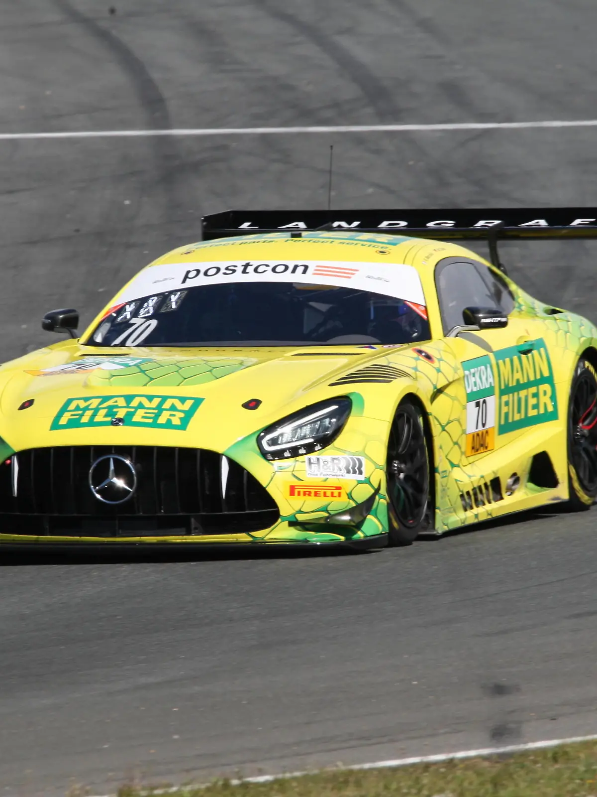  70 Maximilian Buhk DEU / Raffaele Marciello ITA, Mercedes-AMG GT3 Evo, -Mann-Filter Team Landgraf HTP WWRDEU, ADAC GT Masters, Motorsport Arena Oschersleben, 15. bis 16.05..2021, Qualifying1 - ADAC GT Masters, Motorsport Arena Oschersleben, 15. bis 16.05..2021 Oschersleben *** 70 Maximilian Buhk DEU Raffaele Marciello ITA , Mercedes AMG GT3 Evo, Mann Filter Team Landgraf HTP WWR DEU , ADAC GT Masters, Motorsport Arena Oschersleben, 15 to 16 05 2021, Qualifying1 ADAC GT Masters, Motorsport Arena Oschersleben, 15 to 16 05 2021 Oschersleben Copyright: xAugstx/xEibner-Pressefotox EP_jat 