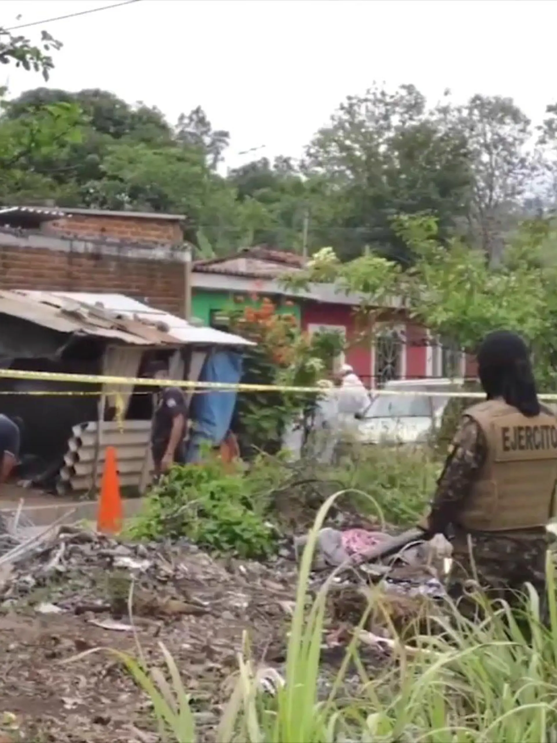 Haus des mutmaßlichen Serienmörders in El Salvador