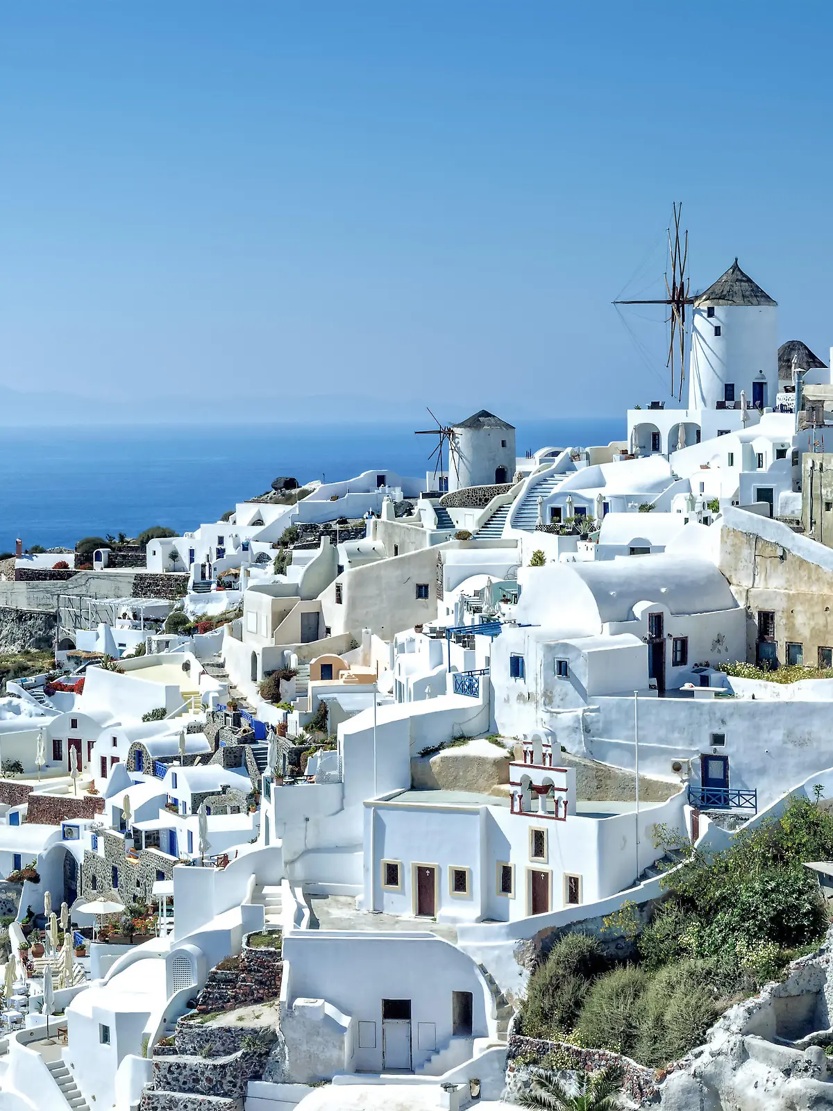 Santorin Kykladen Griechenland