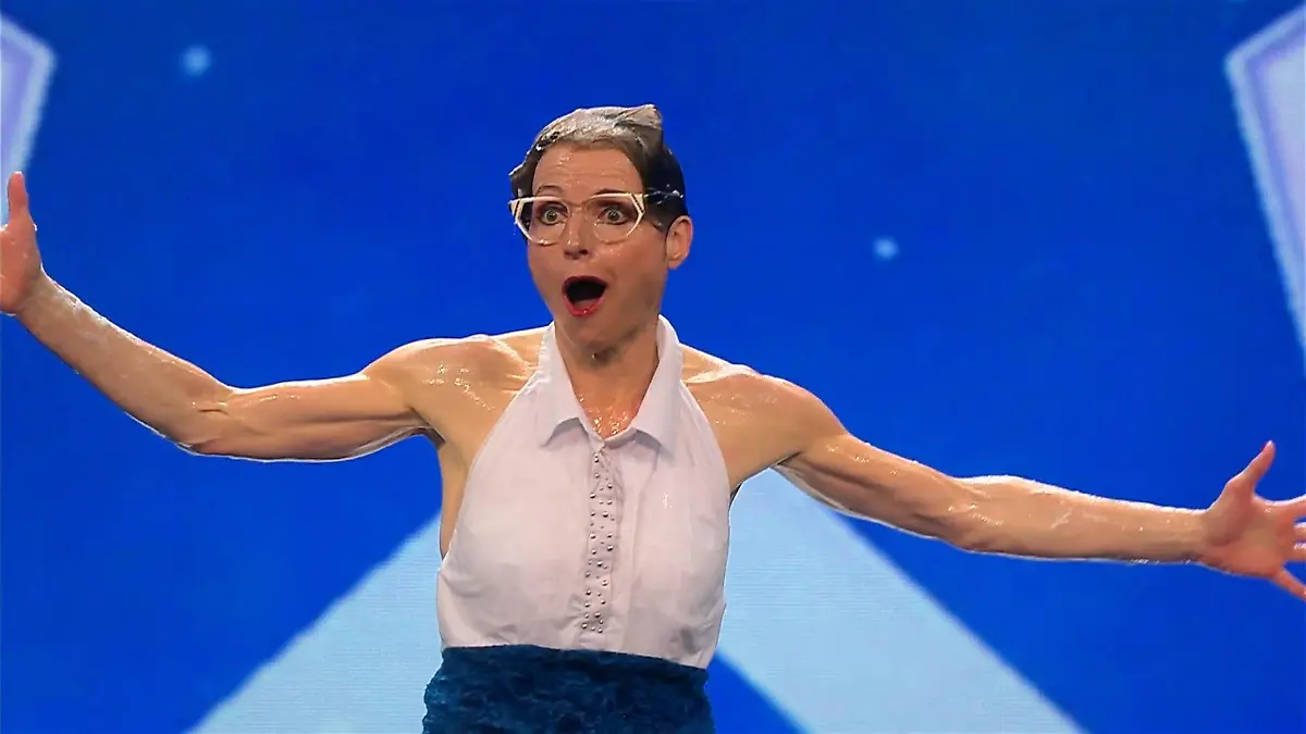 Bringt sie die Jury zum Lachen? Barbara Probst