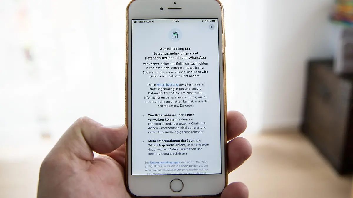 Neue Nutzungsbedingungen bei WhatsApp