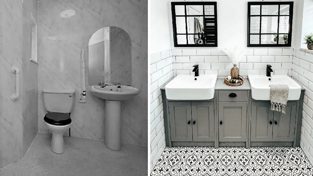 Renoviertes Badezimmer von Suzanne Rumsam