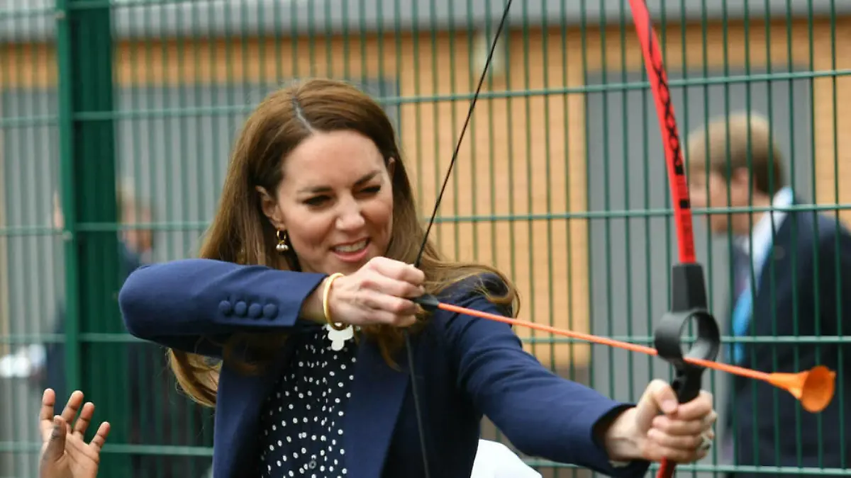 Herzogin Kate und Prinz William zeigen ihre sportliche Seite