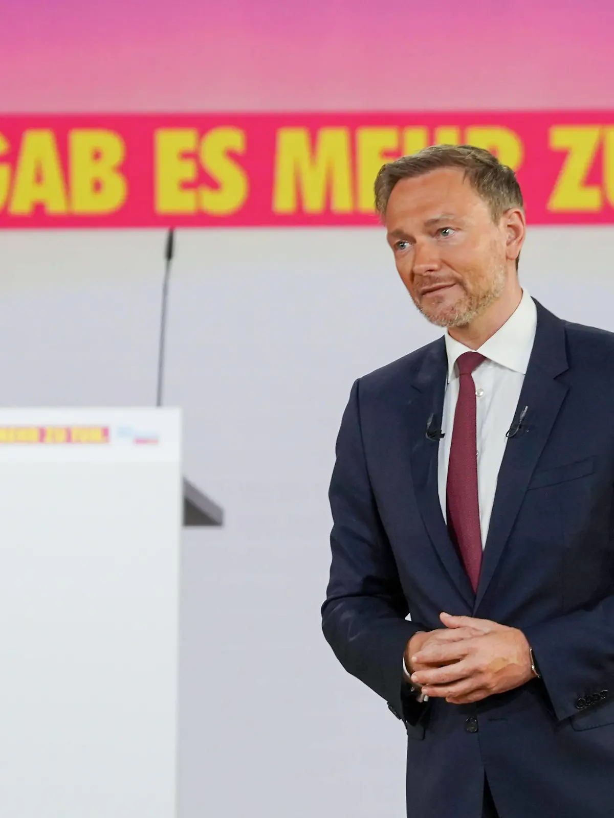  14.05.2021,Berlin,Deutschland,GER,Bundesparteitag der FDP.Rede von Christian Lindner *** 14 05 2021,Berlin,Germany,GER,Federal Party Conference of the FDP Speech by Christian Lindner