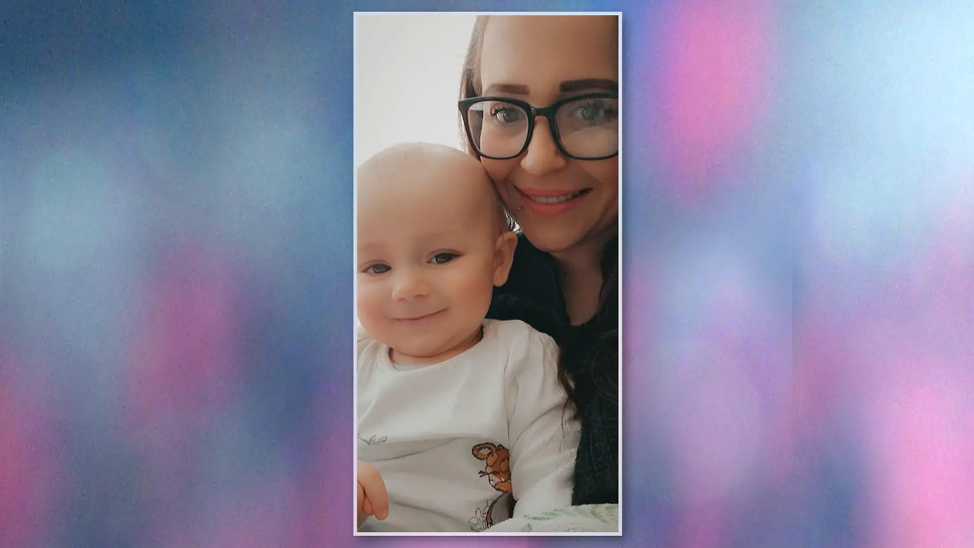 Becky Stiles mit Baby