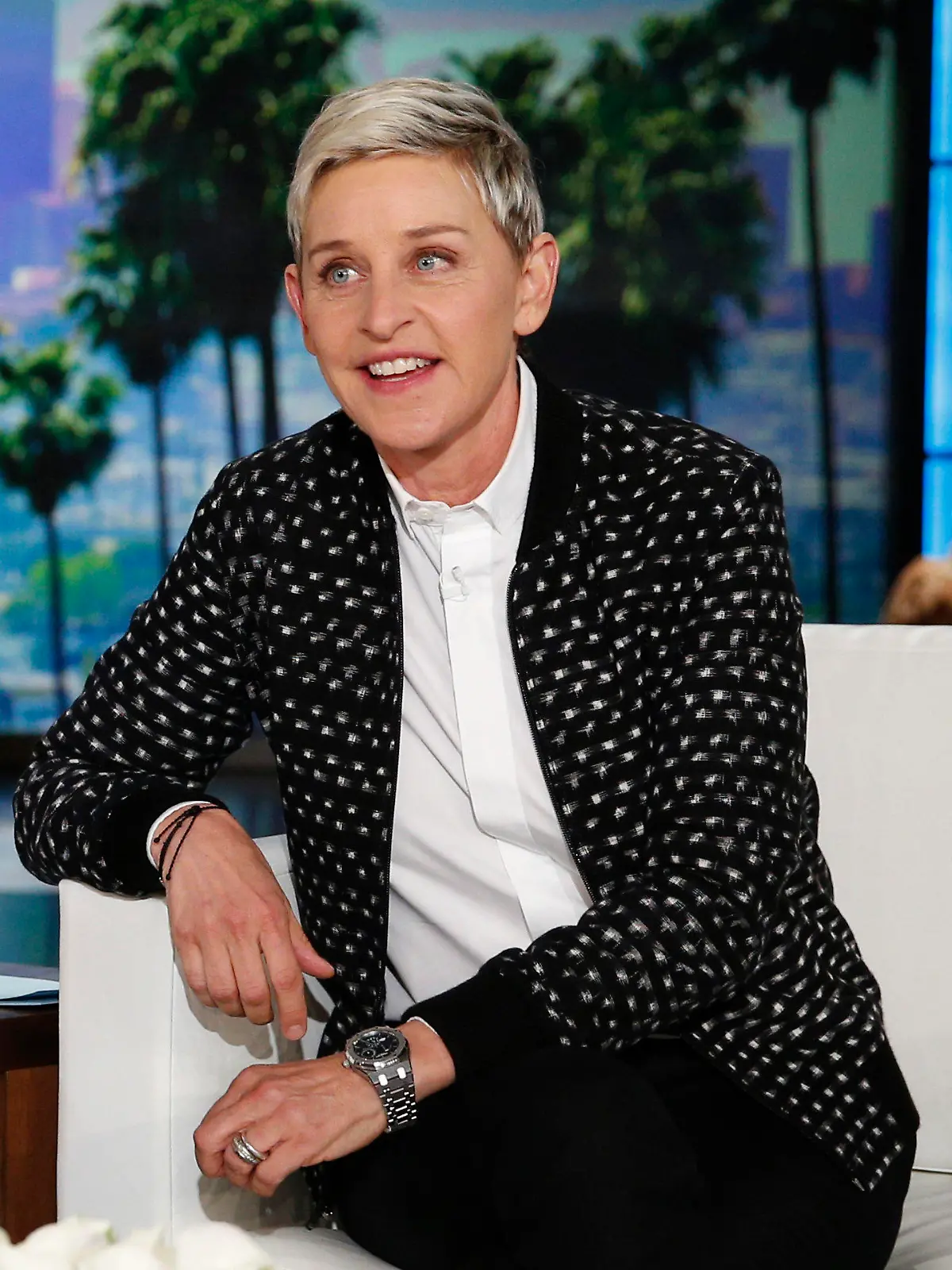 FILE - Ellen DeGeneres appears during a taping of the "The Ellen DeGeneres Show," in Burbank, Calif. on May 24, 2016. DeGeneres, who has seen ratings hit after allegations of running a toxic workplace, has decided her upcoming season next year will be the last. It coincides with the end of her contract. (AP Photo/John Locher, File)
