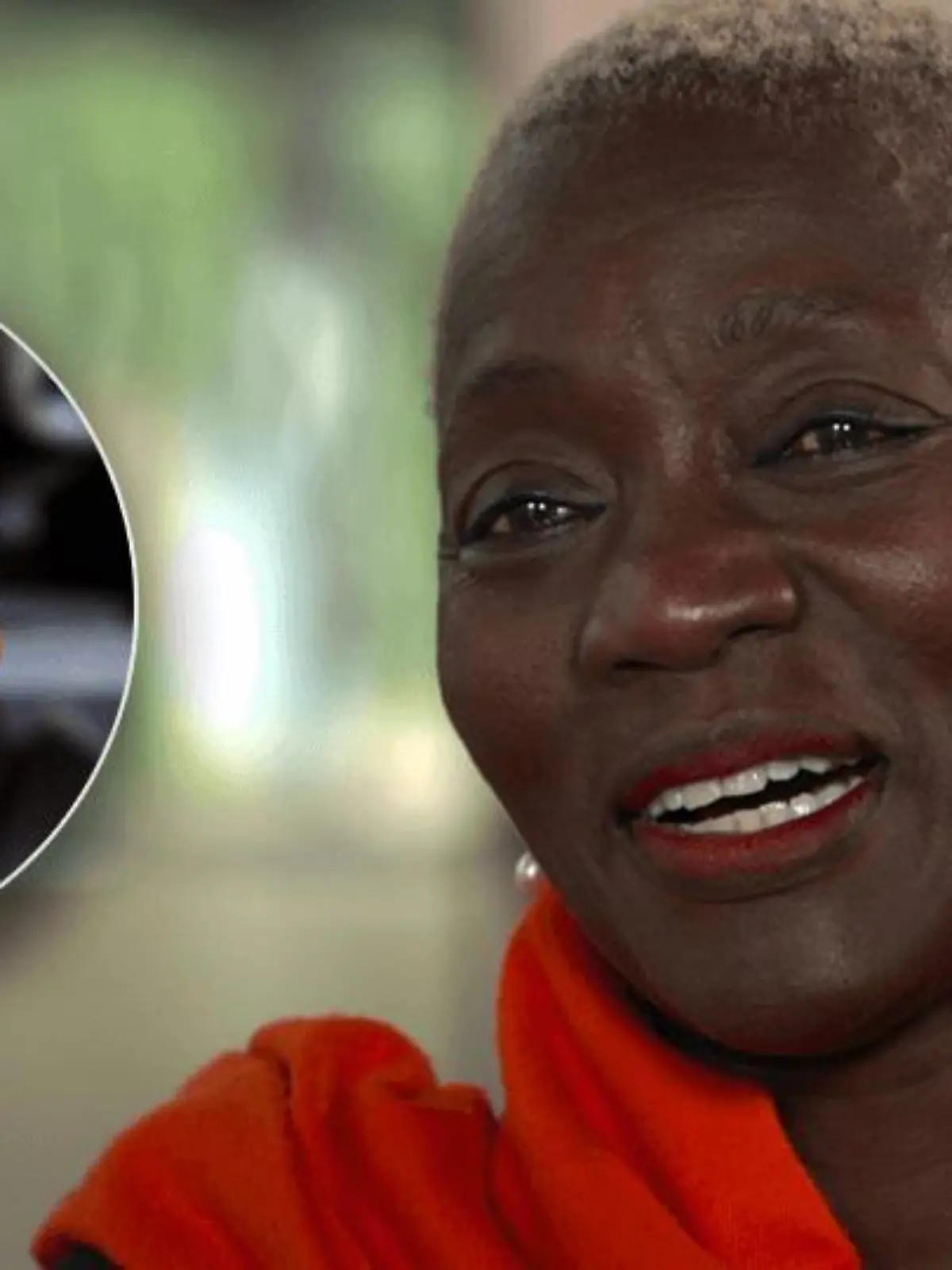 Auma Obama freut sich über die Unterstützung von Barack Obama.