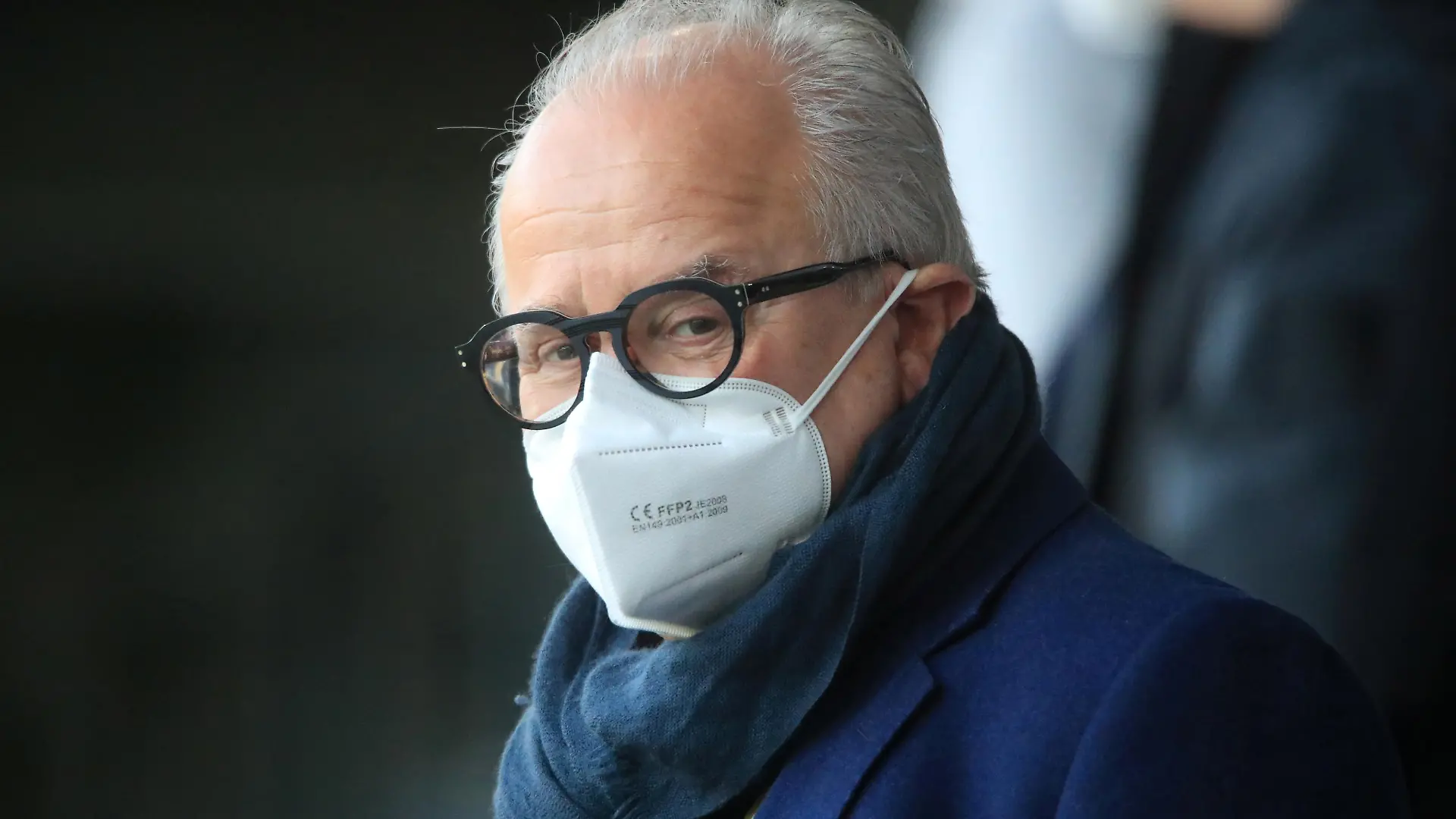 FILE PHOTO: Soccer Football - World Cup Qualifiers Europe - Germany Training - Schauinsland-Reisen-Arena, Duisburg, Germany - March 24, 2021 President of the German football federation (DFB) Fritz Keller REUTERS/Wolfgang Rattay/File Photo