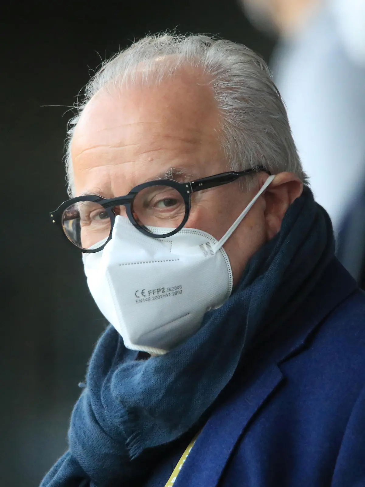 FILE PHOTO: Soccer Football - World Cup Qualifiers Europe - Germany Training - Schauinsland-Reisen-Arena, Duisburg, Germany - March 24, 2021 President of the German football federation (DFB) Fritz Keller REUTERS/Wolfgang Rattay/File Photo