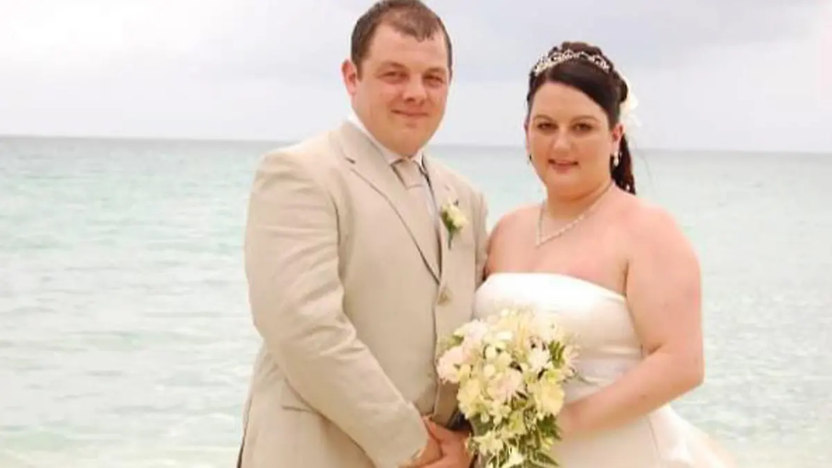 Daniel und Danielle Chittenden aus UK am Tag ihrer Hochzeit. Seit 2008 versuchen die beiden ein Kind zu bekommen.