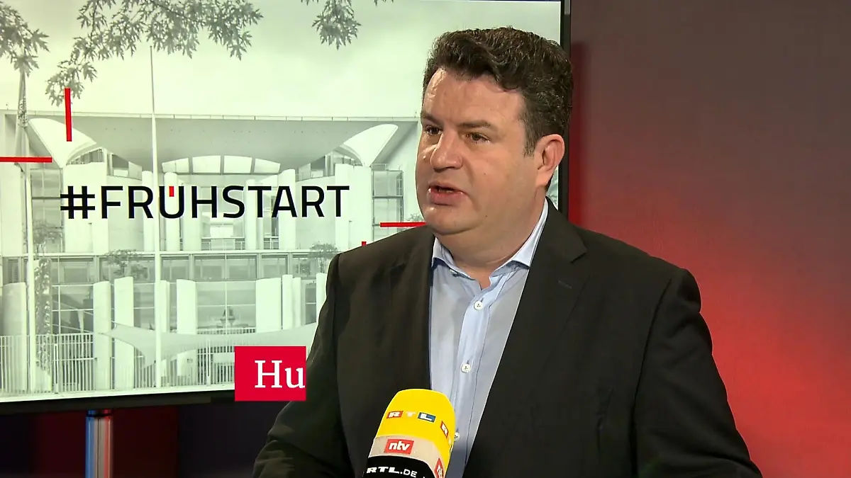 Heil für bessere Pflege-Löhne RTL/ntv Frühstart