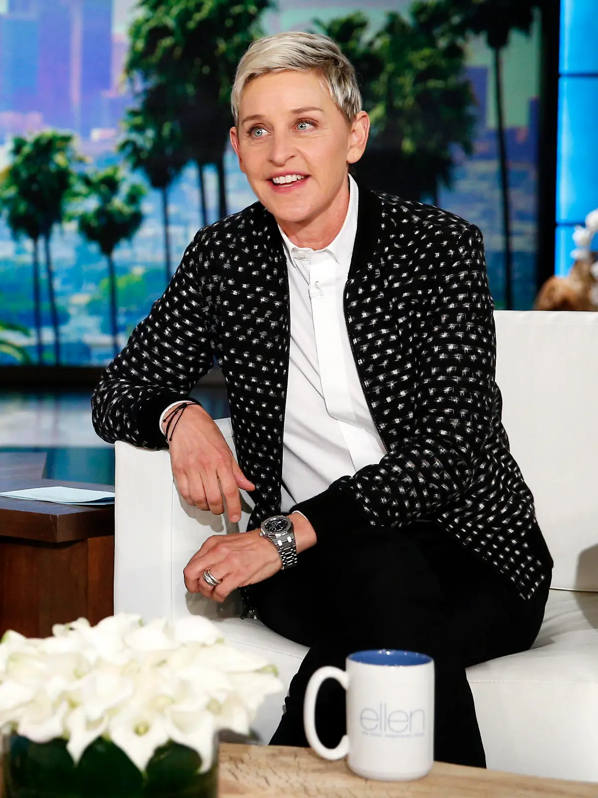 FILE - Ellen DeGeneres appears during a taping of the "The Ellen DeGeneres Show," in Burbank, Calif. on May 24, 2016. DeGeneres, who has seen ratings hit after allegations of running a toxic workplace, has decided her upcoming season next year will be the last. It coincides with the end of her contract. (AP Photo/John Locher, File)