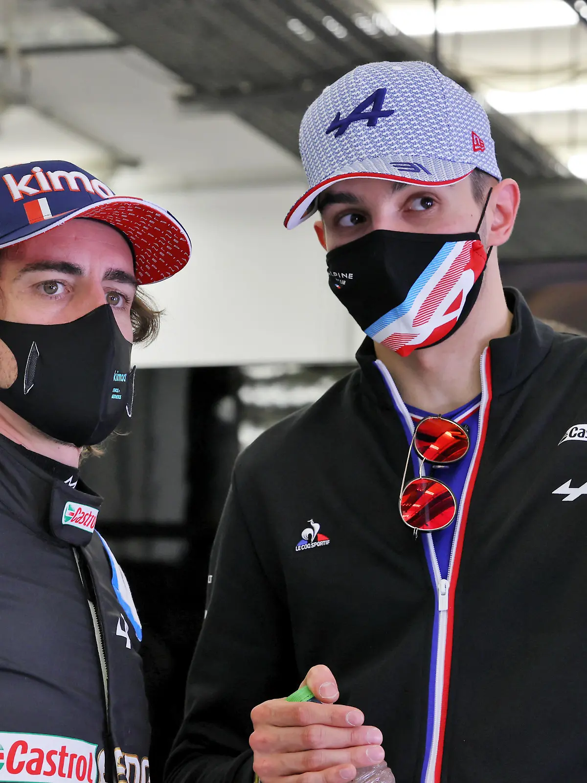 Fernando Alonso und Esteban Ocon