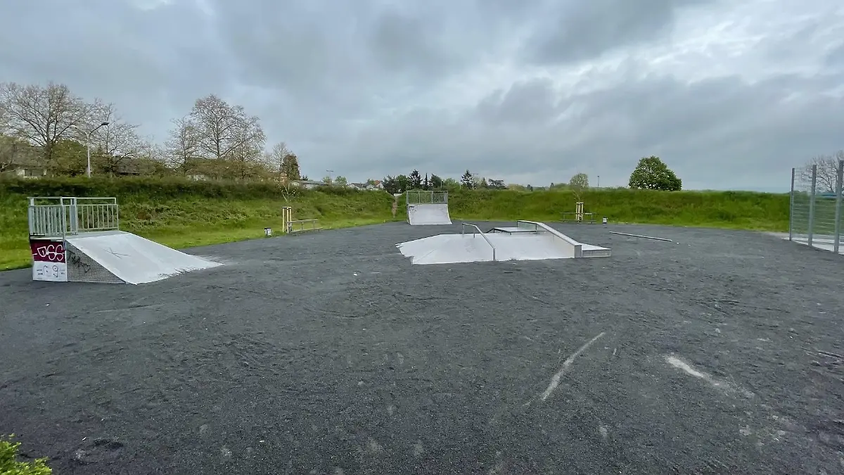 Rollsplit macht das Skaten in diesem Park unmöglich.