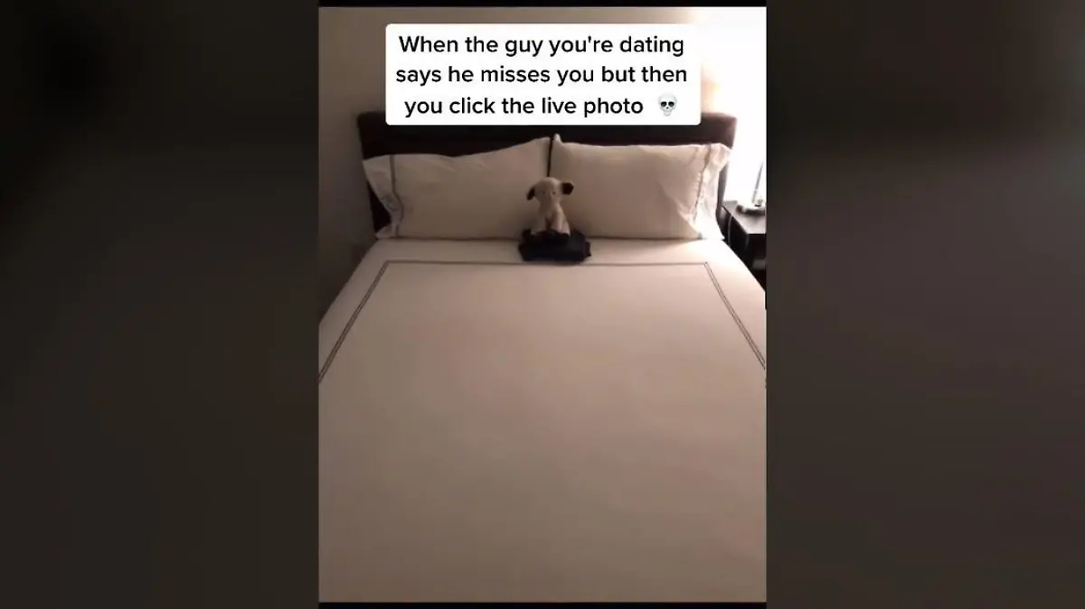 TikTok-Userin Serena Kerrigan bekam ein verräterisches Live Photo von ihrem Freund geschickt