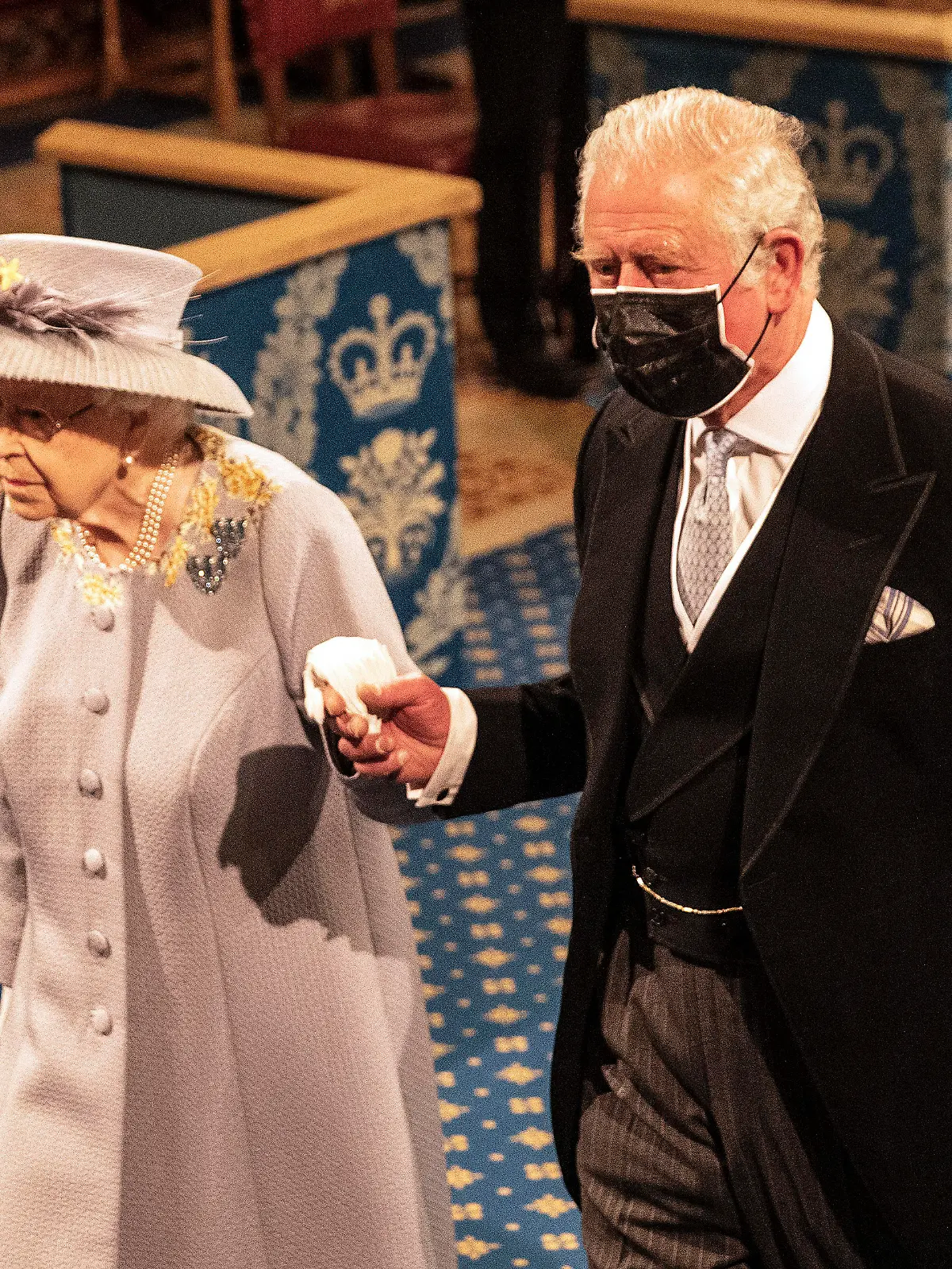 Queen Elizabeth II beim Queens Speech