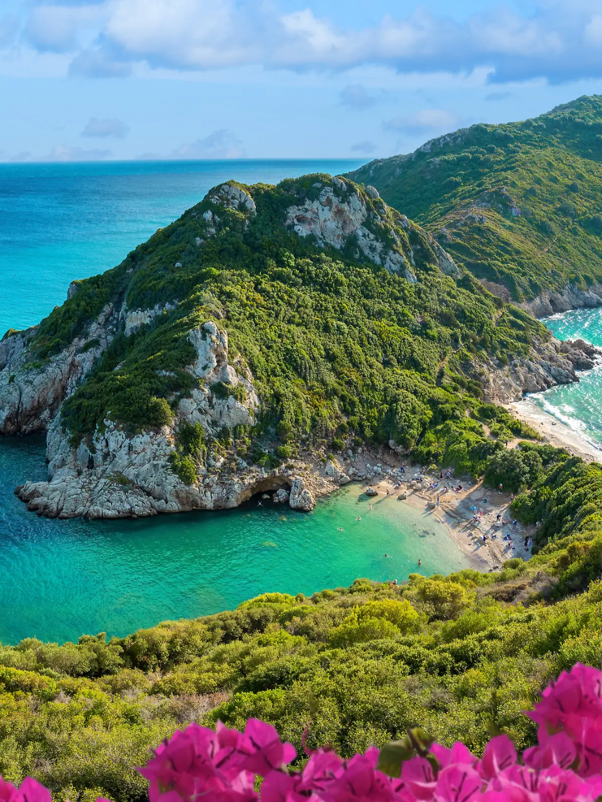 Porto Timoni Strand, Corfu, Greece
