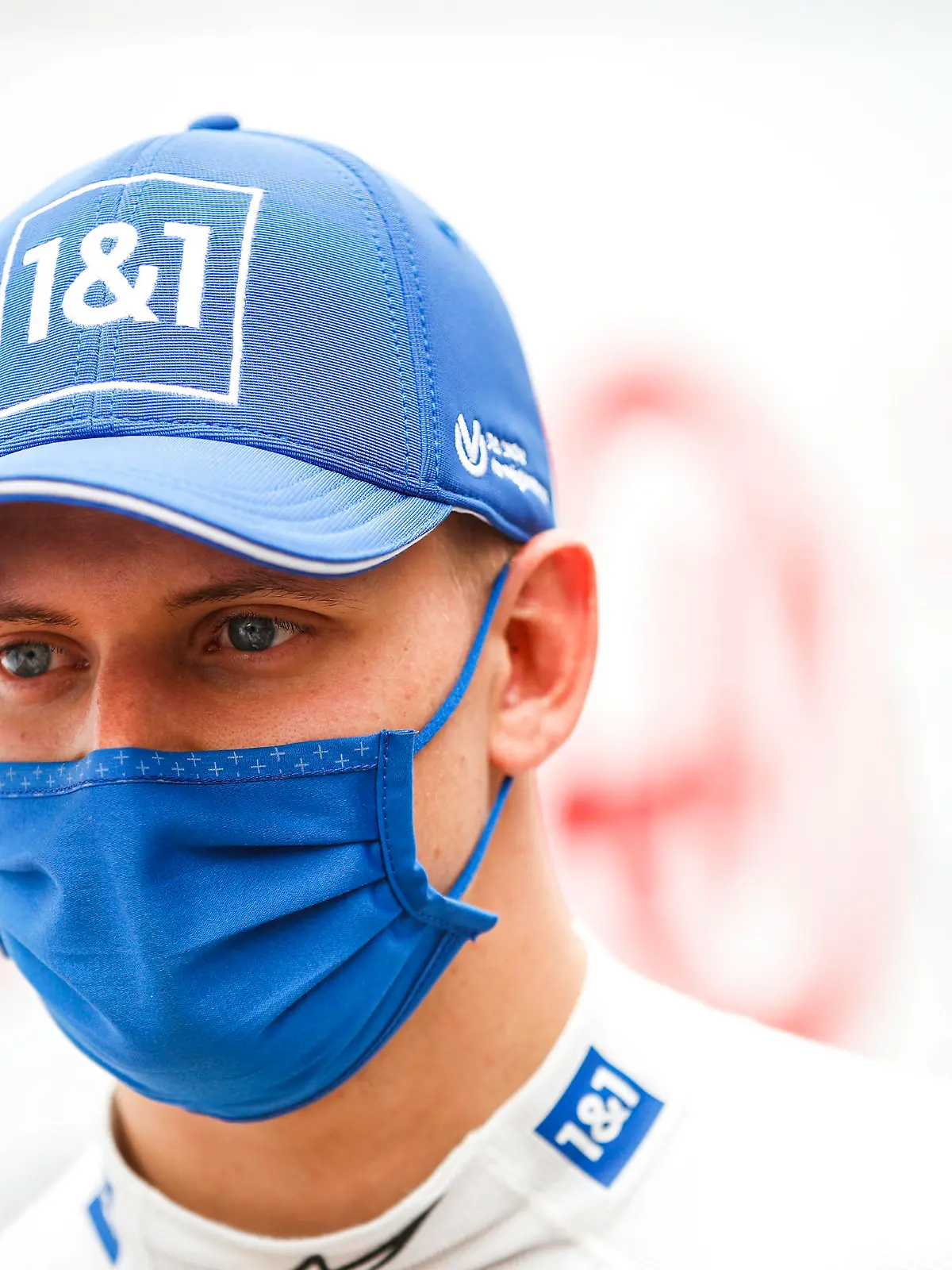 Formula 1 2021: Spanish GP CIRCUIT DE BARCELONA-CATALUNYA, SPAIN - MAY 07: Mick Schumacher, Haas F1, is interviewed during the Spanish GP at Circuit de Barcelona-Catalunya on Friday May 07, 2021 in Barcelona, Spain. Photo by Zak Mauger / LAT Images Images PUBLICATIONxINxGERxSUIxAUTxHUNxONLY GP2104_145316_56I6628 